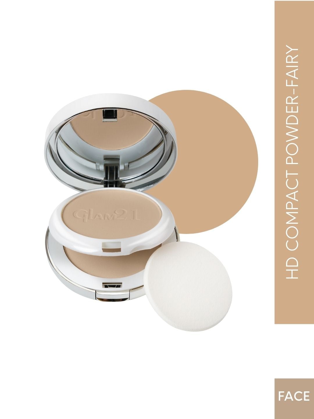 GLAM21 HD High Definition 2-In-1 Long Lasting Oil Free Formula Compact Powder 20 g-Fairy Tale, Beige
GLAM21 HD High Definition 2-In-1 Long Lasting Oil Free Formula Compact Powder 20 g-Fairy Tale, Beige