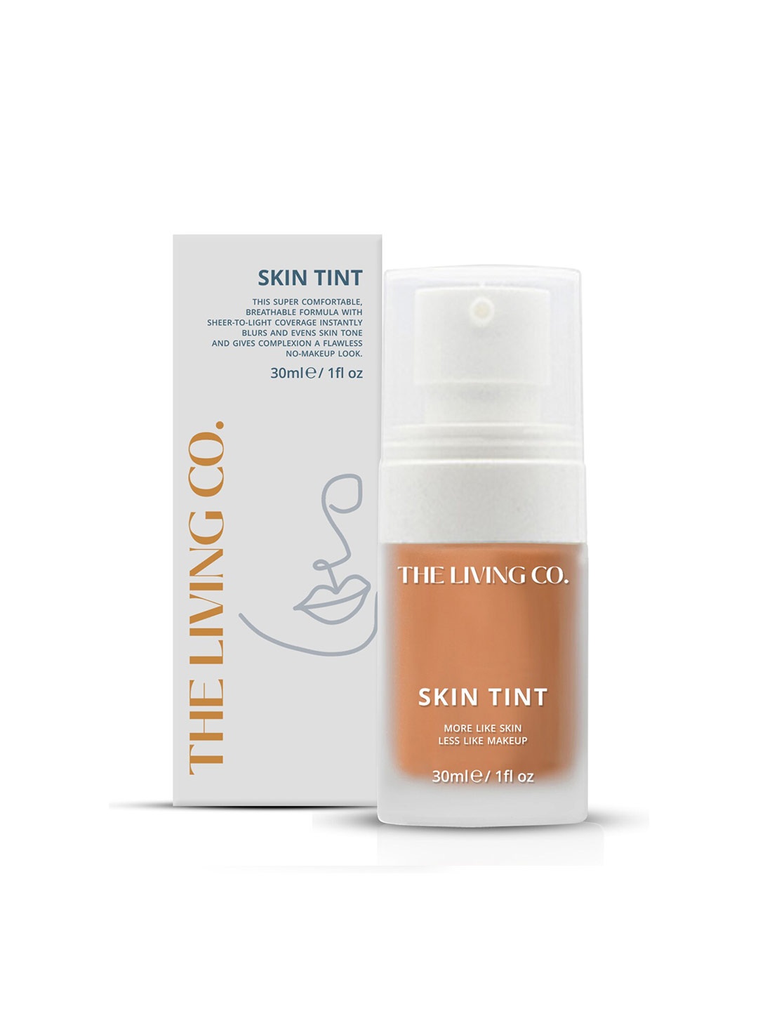 THE LIVING CO. Everyday Semi-Matte Finish Skin Tint Shade 30 ml - Almond 04, Tan
THE LIVING CO. Everyday Semi-Matte Finish Skin Tint Shade 30 ml - Almond 04, Tan
