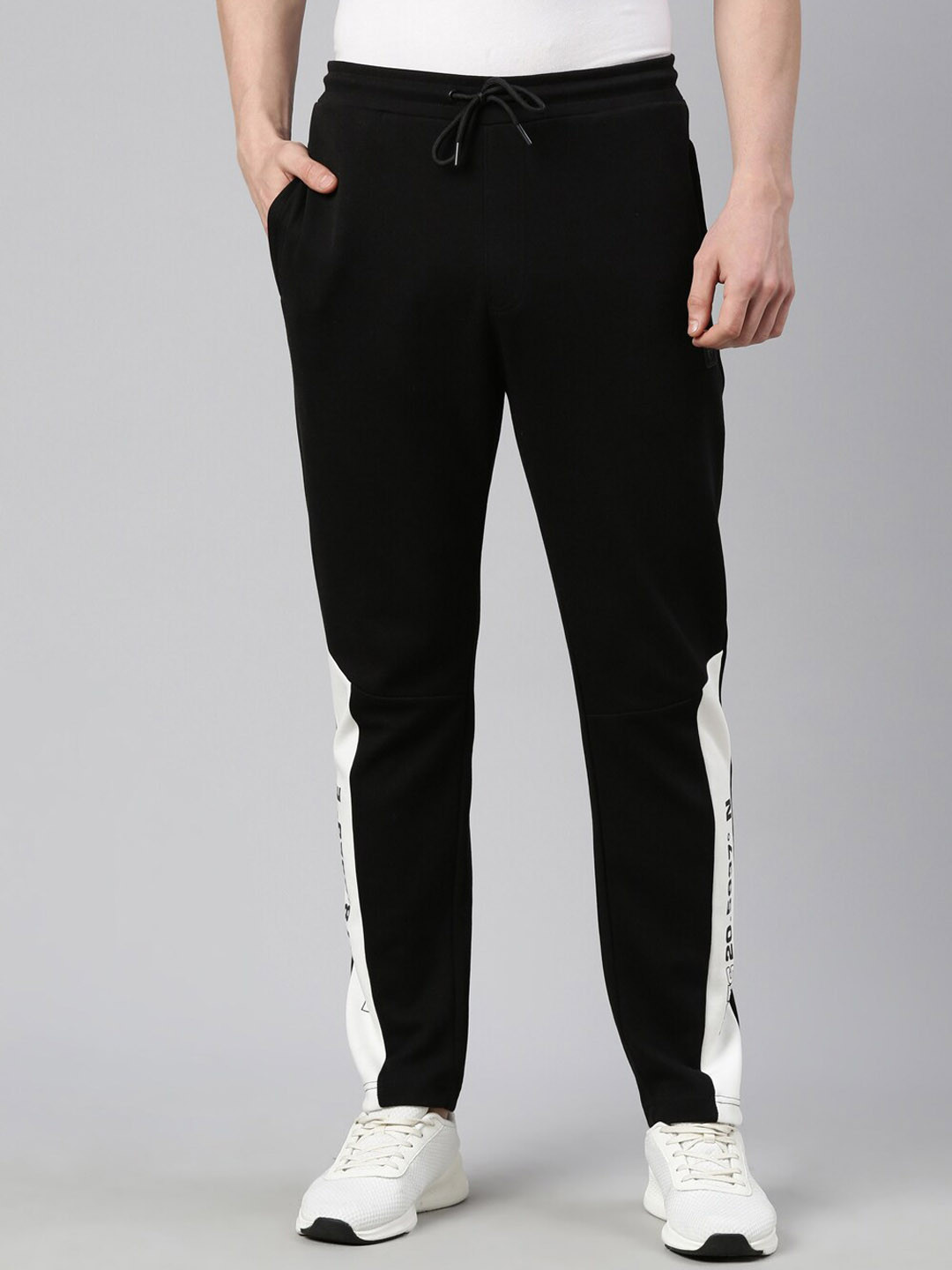Proline Men Side Panel Detail Cotton Track Pants, Black
Proline Men Side Panel Detail Cotton Track Pants, Black