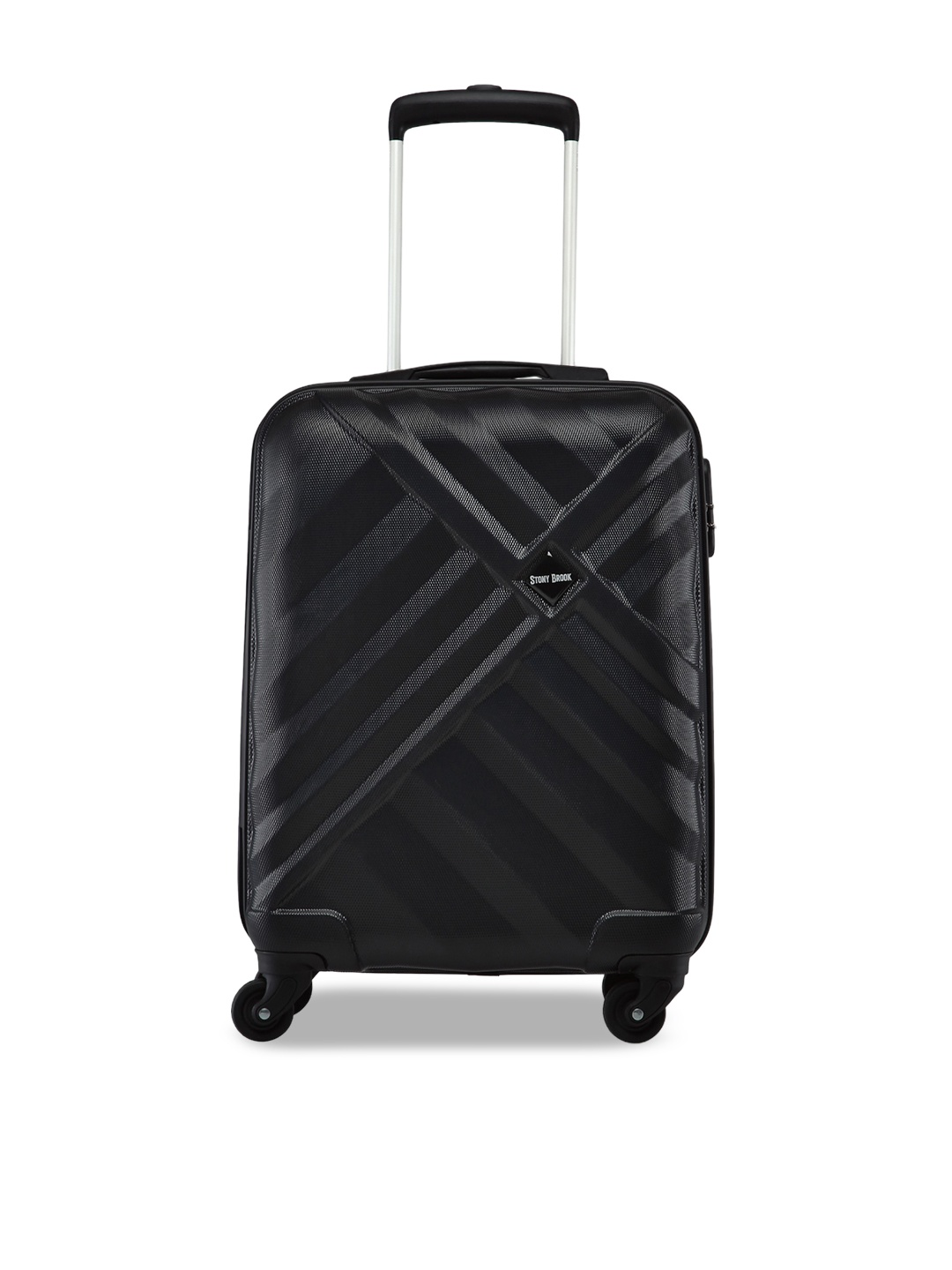 Stony Brook By Nasher Miles Crystal Hard-Sided Polycarbonate Cabin Trolley Bag, Black
Stony Brook By Nasher Miles Crystal Hard-Sided Polycarbonate Cabin Trolley Bag, Black