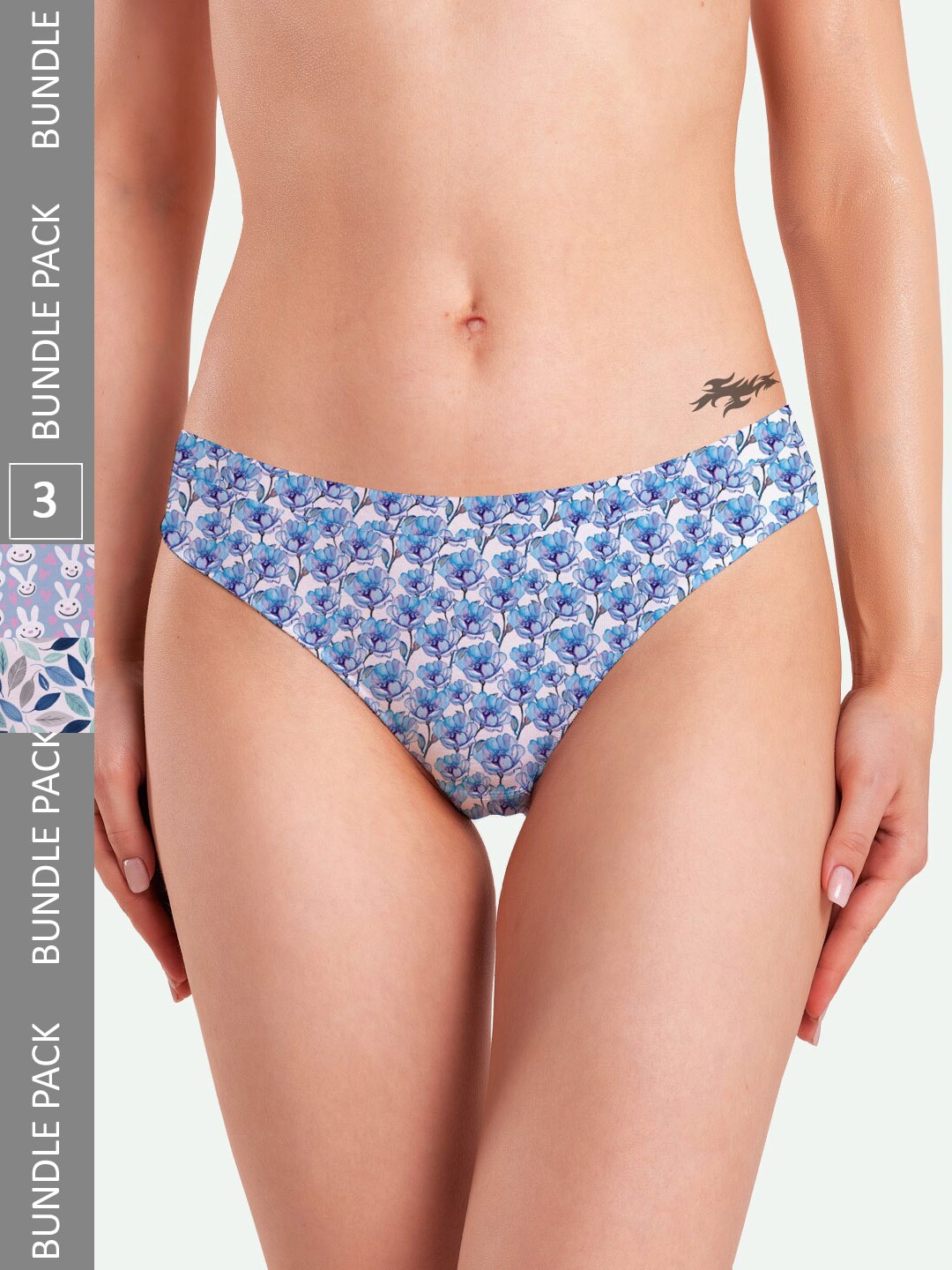 mezmoda Women Pack Of 3 Printed Ultra Soft Breathable Anti-Bacterial Anti-Odour Briefs, Lavender
mezmoda Women Pack Of 3 Printed Ultra Soft Breathable Anti-Bacterial Anti-Odour Briefs, Lavender