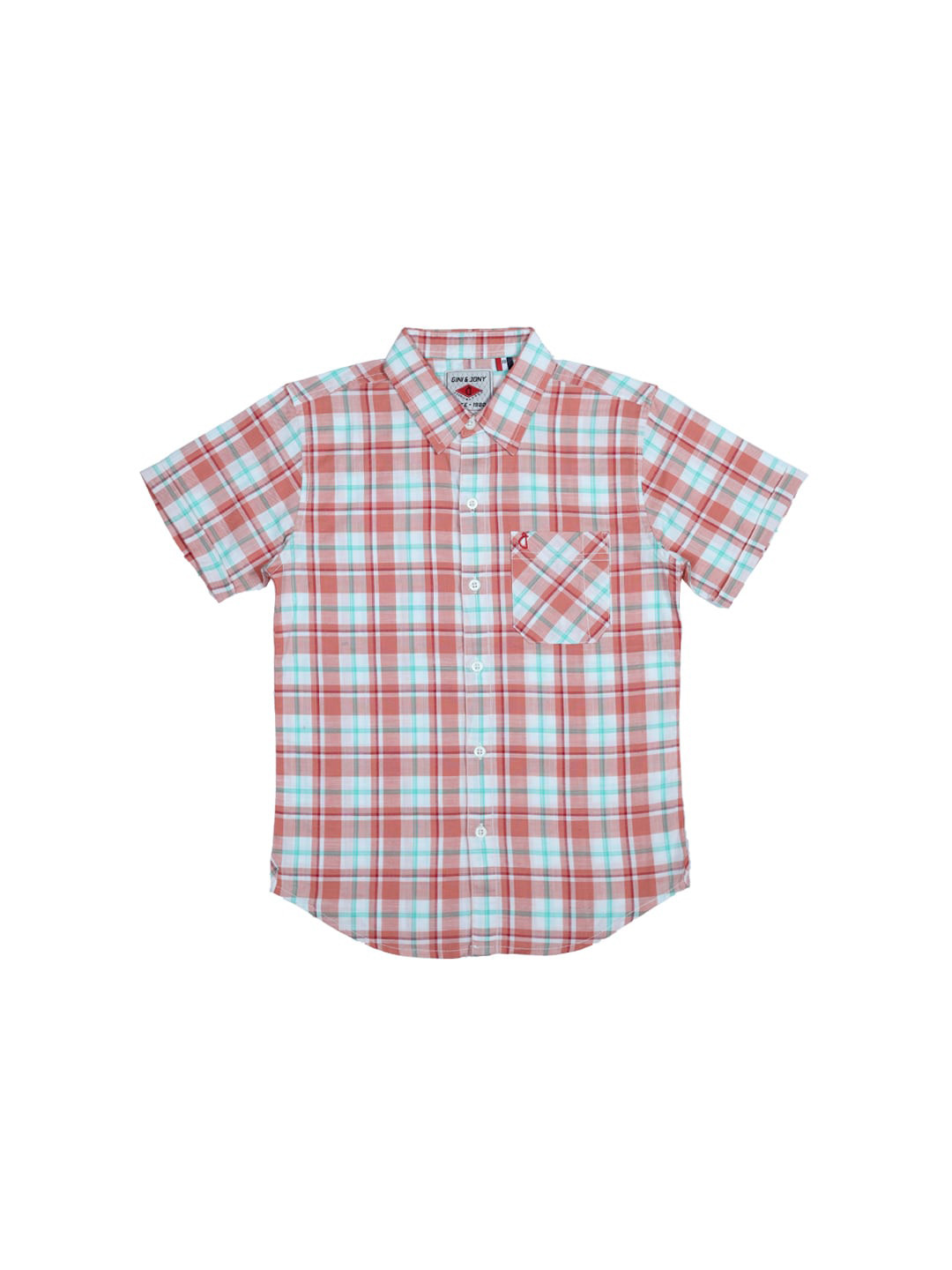 Gini and Jony Boys Checks Cotton Casual Shirt, Red
Gini and Jony Boys Checks Cotton Casual Shirt, Red