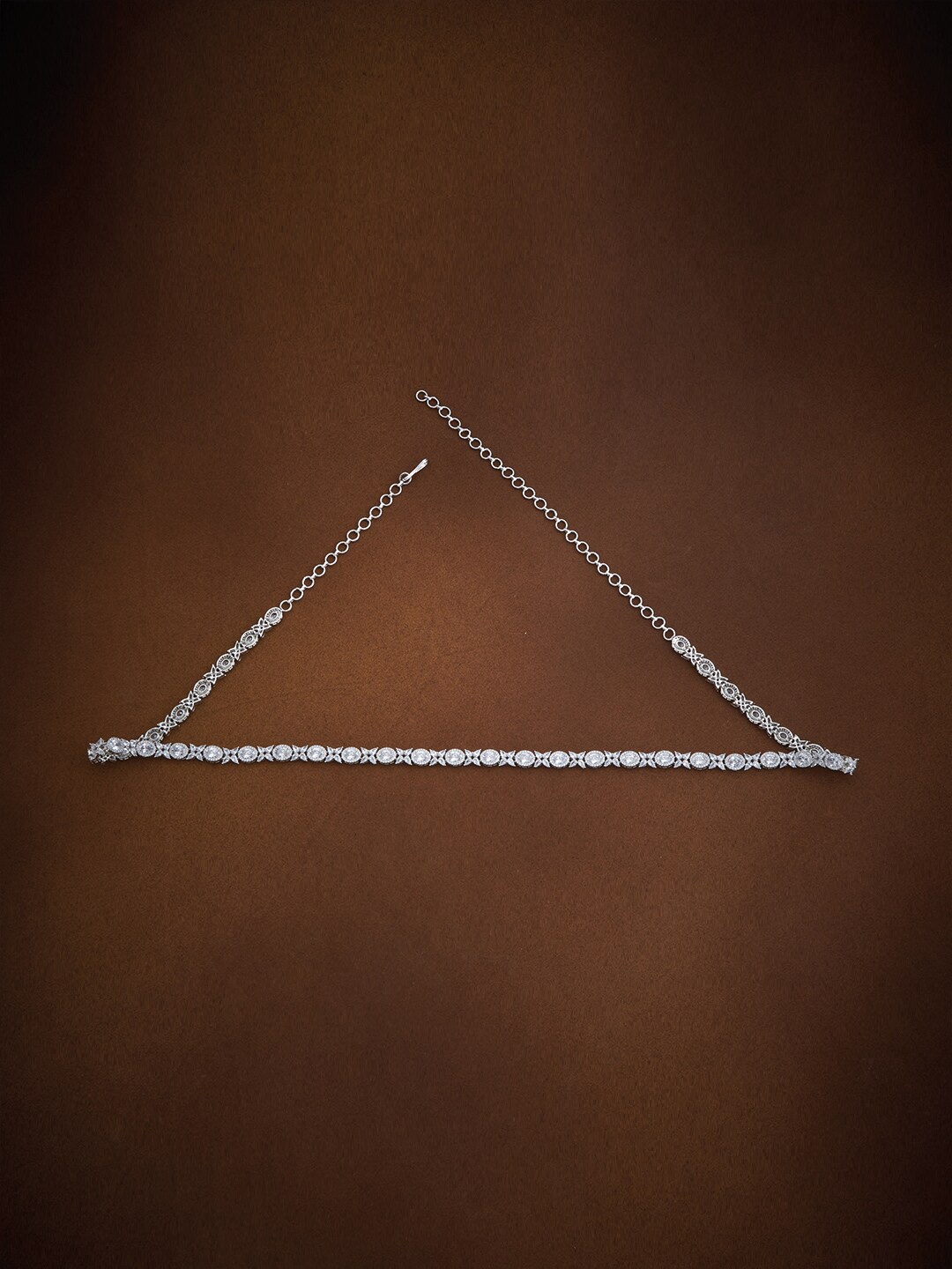 Kushal's Fashion Jewellery Rhodium Plated Cubic Zirconia Stone Studded & Beaded Kamarband, White
Kushal's Fashion Jewellery Rhodium Plated Cubic Zirconia Stone Studded & Beaded Kamarband, White