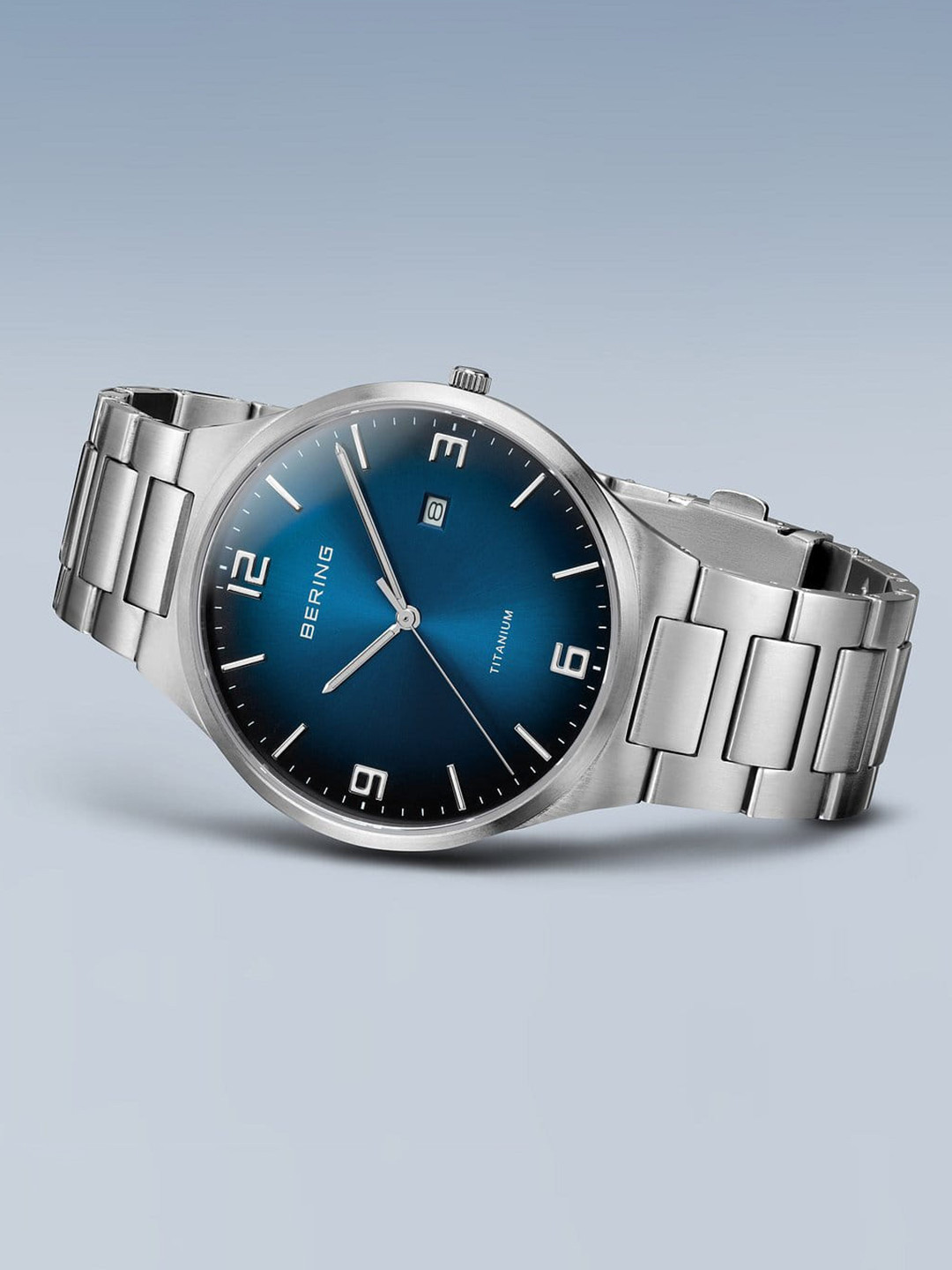 BERING Men Stainless Steel Bracelet Style Straps Analogue Watch 15240-777, Blue
BERING Men Stainless Steel Bracelet Style Straps Analogue Watch 15240-777, Blue