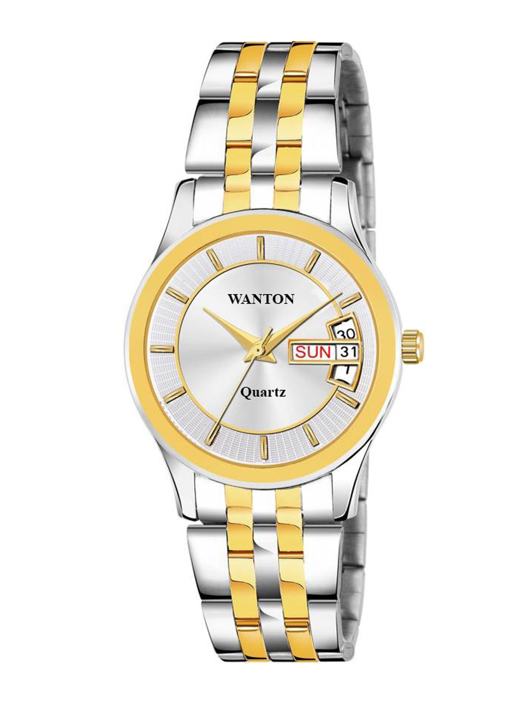 WANTON Women Patterned Dial & Stainless Steel Bracelet Analogue Multi Watch IP 1 LDS, Silver
WANTON Women Patterned Dial & Stainless Steel Bracelet Analogue Multi Watch IP 1 LDS, Silver