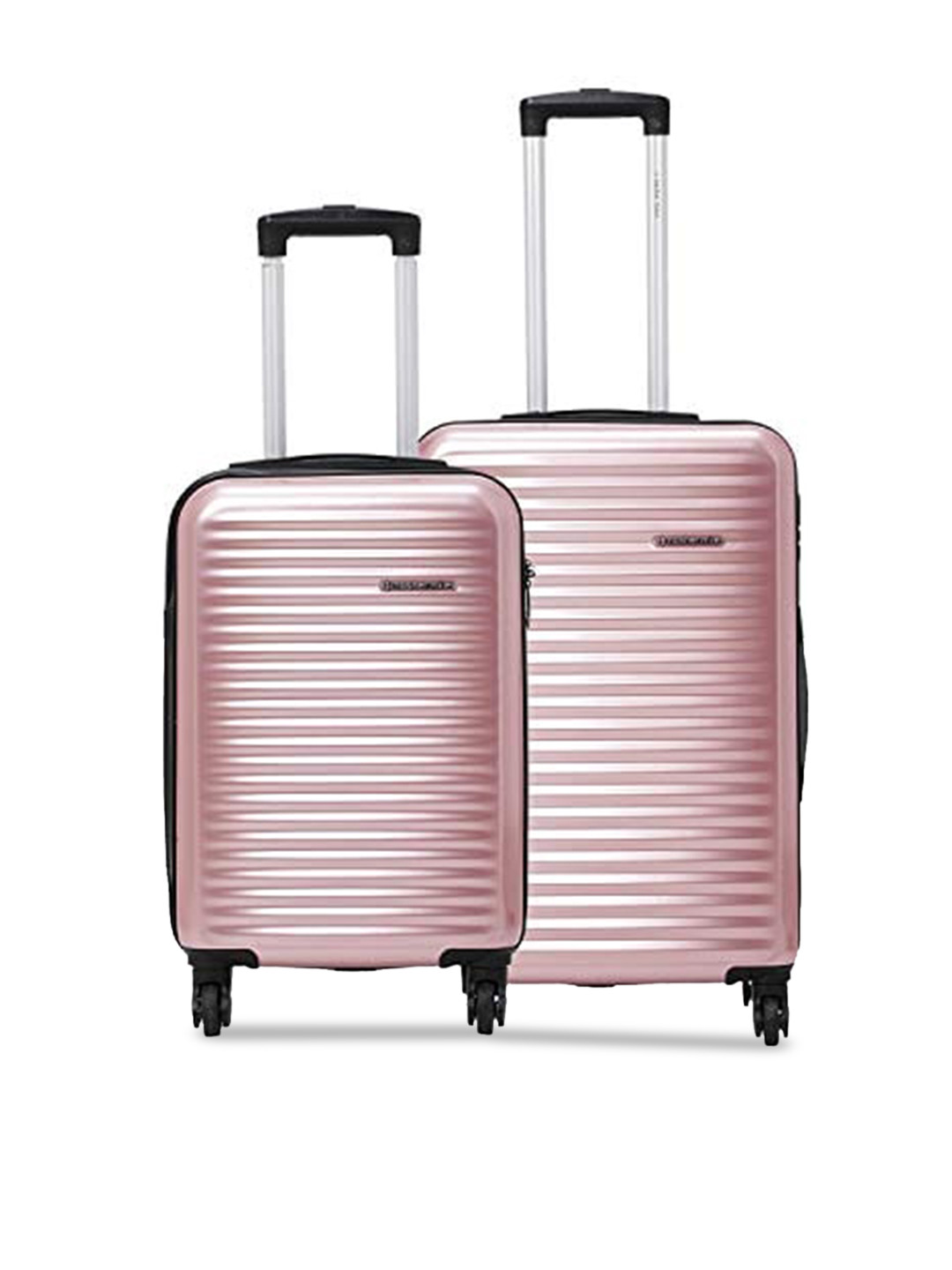 Nasher Miles Monte Carlo Set Of 2 Hard-Sided Trolley Suitcase 40 L & 67 L, Rose gold
Nasher Miles Monte Carlo Set Of 2 Hard-Sided Trolley Suitcase 40 L & 67 L, Rose gold