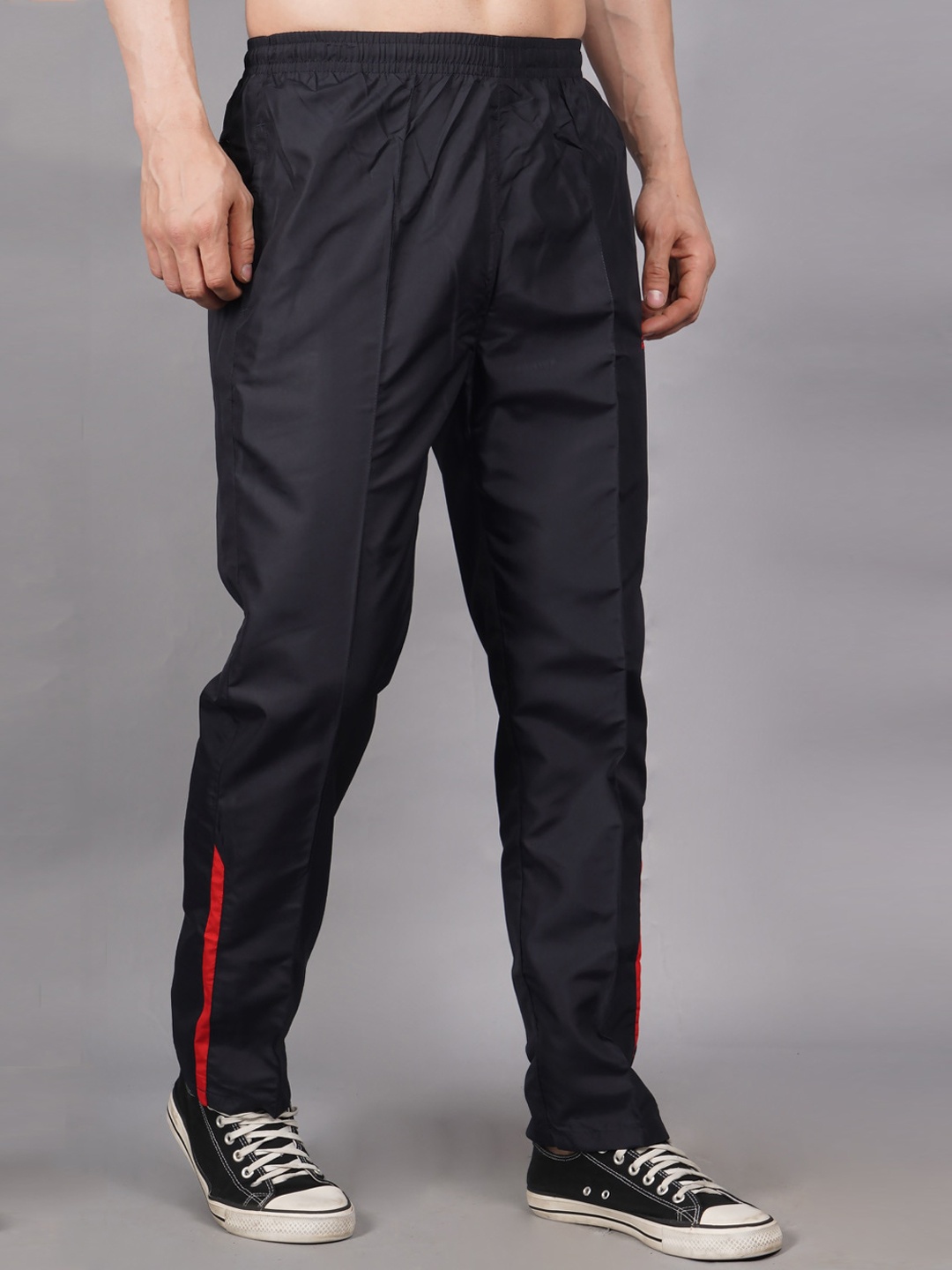 Shiv Naresh Men Brand Logo Printed Detail Cotton Training or Gym Rapid-Dry Track Pants, Black
Shiv Naresh Men Brand Logo Printed Detail Cotton Training or Gym Rapid-Dry Track Pants, Black