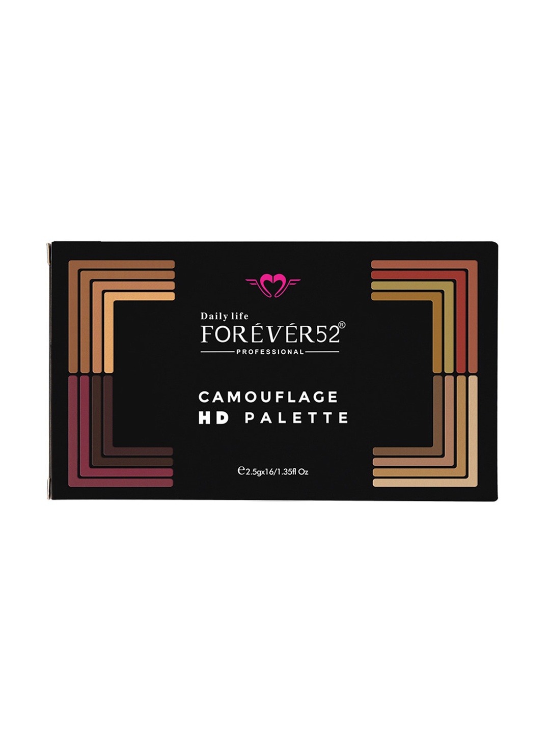Daily Life Forever52 16 Color Camouflage HD Concealer Palette 200 gm - CHP002, Multi
Daily Life Forever52 16 Color Camouflage HD Concealer Palette 200 gm - CHP002, Multi