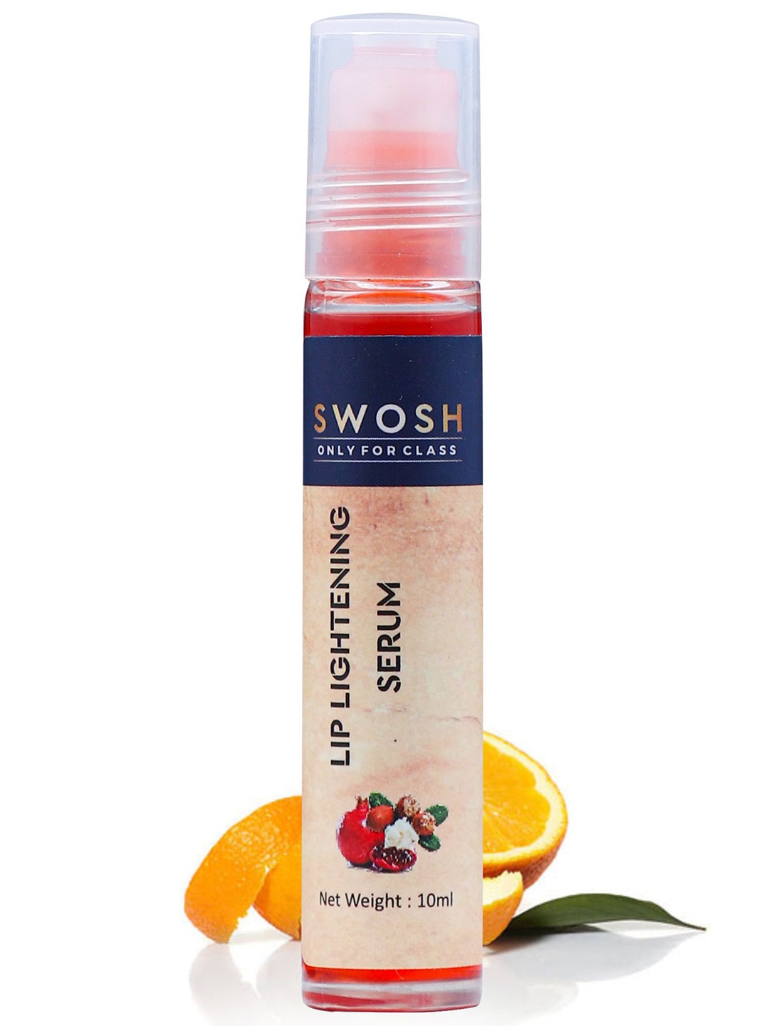 SWOSH Lip Lightening Serum Roll On For Dry and Dark Lips To Soft - Shiny & Plump Pink Lips 10 ml, Transparent
SWOSH Lip Lightening Serum Roll On For Dry and Dark Lips To Soft - Shiny & Plump Pink Lips 10 ml, Transparent