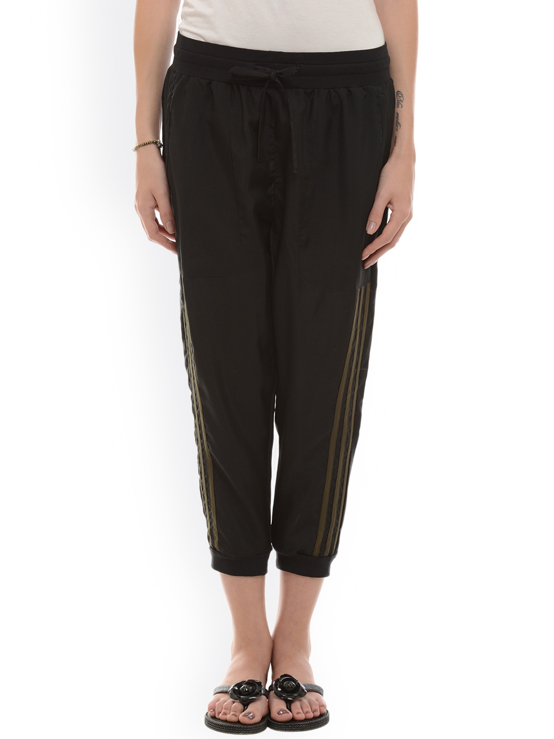 Da Intimo Black Solid Lounge Pants DIL-08