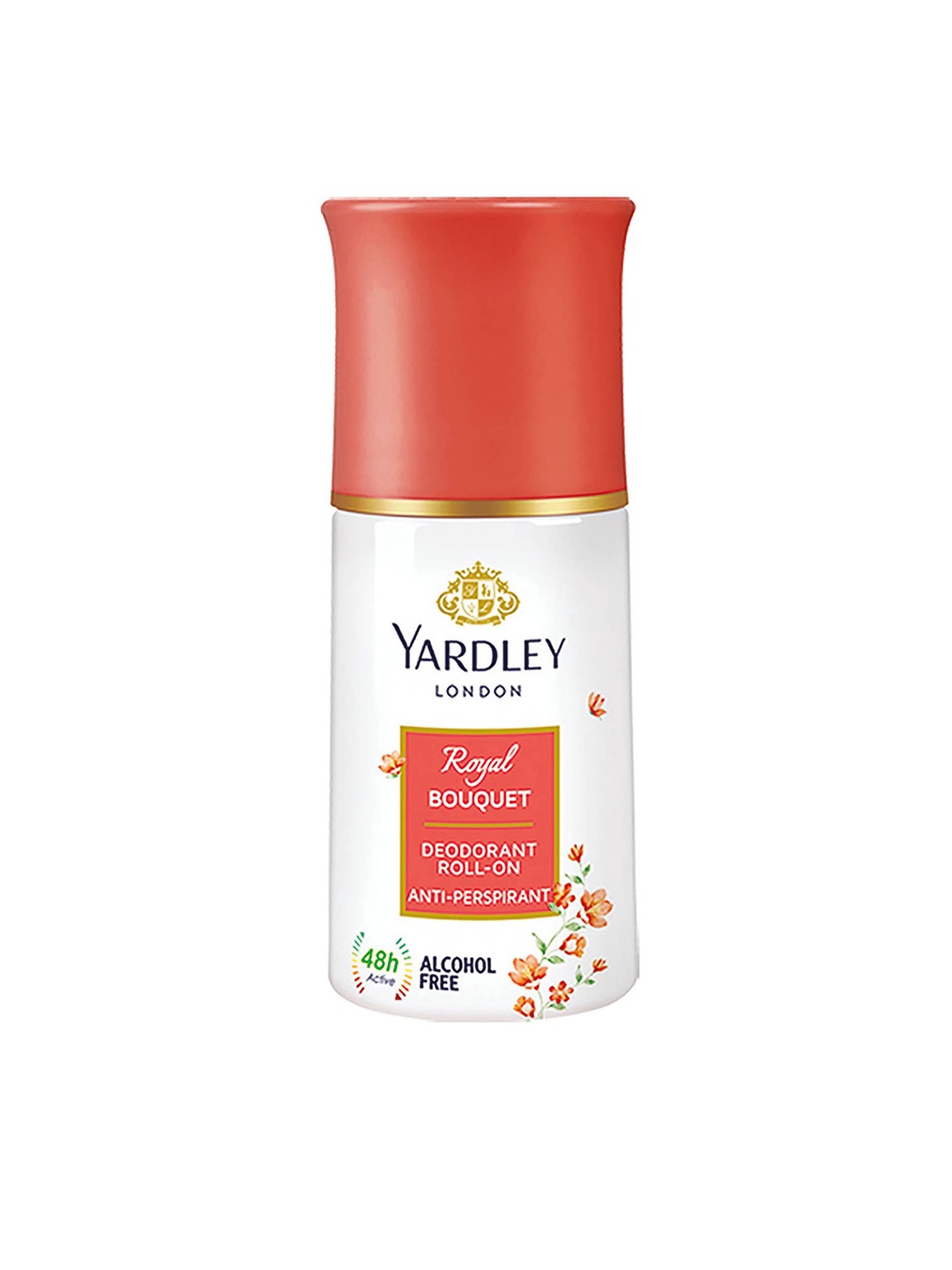 YARDLEY LONDON Women Royal Bouquet Alcohol Free Anti Perspirant Deodorant Roll On, White
YARDLEY LONDON Women Royal Bouquet Alcohol Free Anti Perspirant Deodorant Roll On, White