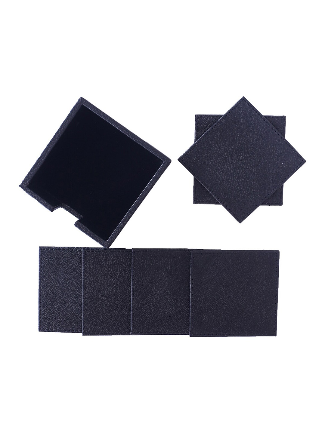 Kuber Industries Set of 6 Leather Heat Insulation Tabletop Coasters With Stand, Brown
Kuber Industries Set of 6 Leather Heat Insulation Tabletop Coasters With Stand, Brown