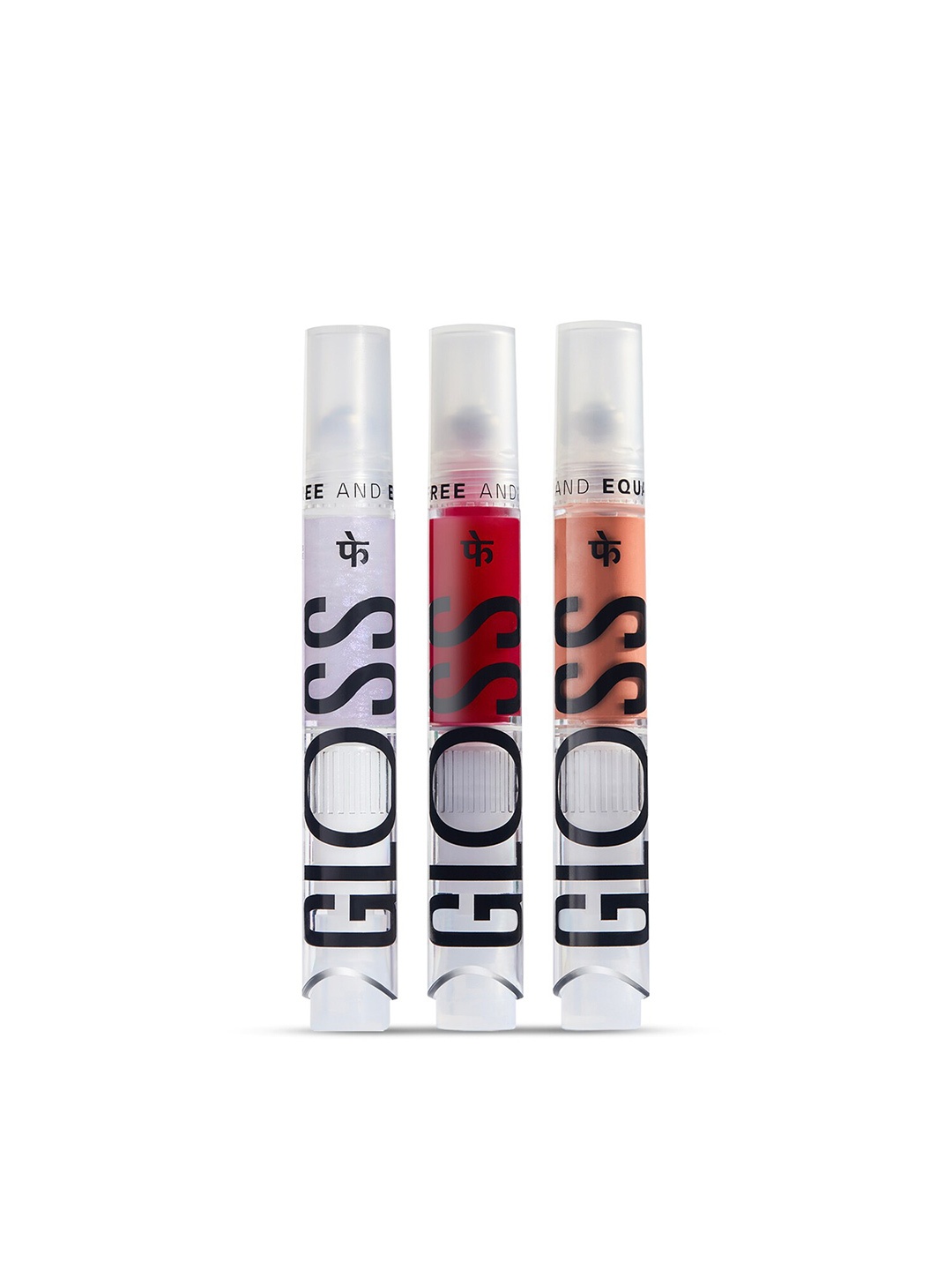 FAE BEAUTY Gloss Set Of 3 Transforming Sizzling Belonging Lip Glosses 18gm-Shimmer- Cherry Red & Peachy Brown
FAE BEAUTY Gloss Set Of 3 Transforming Sizzling Belonging Lip Glosses 18gm-Shimmer- Cherry Red & Peachy Brown