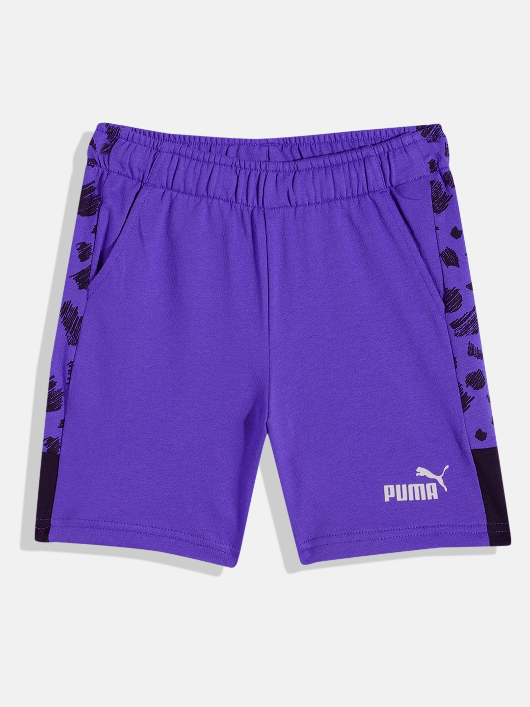Puma Kids Abstract Essential+ PUMA MATES High-Rise Regular fit Pure Cotton Outdoor Shorts, Blue
Puma Kids Abstract Essential+ PUMA MATES High-Rise Regular fit Pure Cotton Outdoor Shorts, Blue