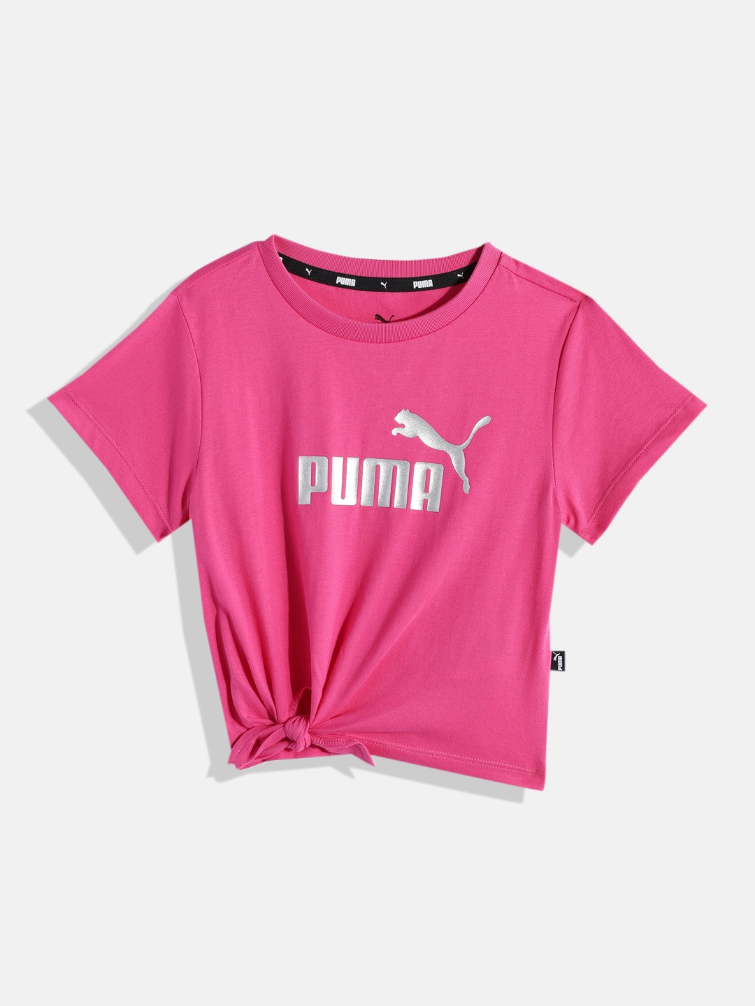 Puma Girls Brand Logo Printed Pure Cotton Relaxed Fit Essentials Logo T-shirt, Fuchsia
Puma Girls Brand Logo Printed Pure Cotton Relaxed Fit Essentials Logo T-shirt, Fuchsia