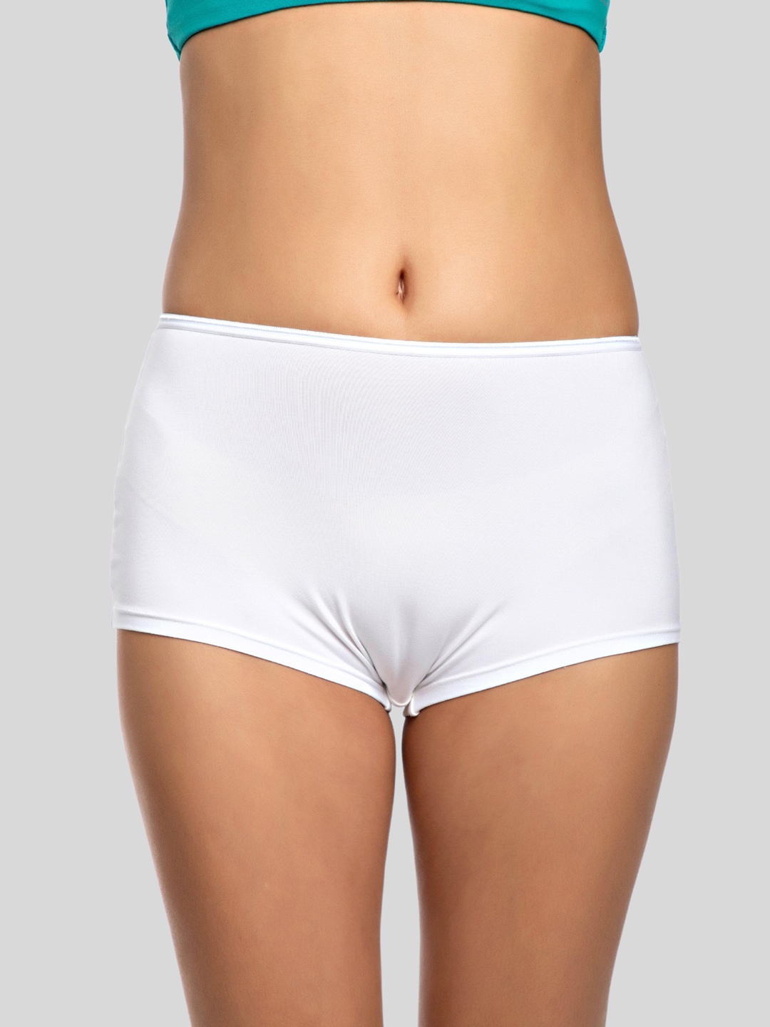 Ashleyandalvis Women Pack of 1 Anti-Bacterial Anti Odour Modal Boyshort AA-BOS-SW, White
Ashleyandalvis Women Pack of 1 Anti-Bacterial Anti Odour Modal Boyshort AA-BOS-SW, White