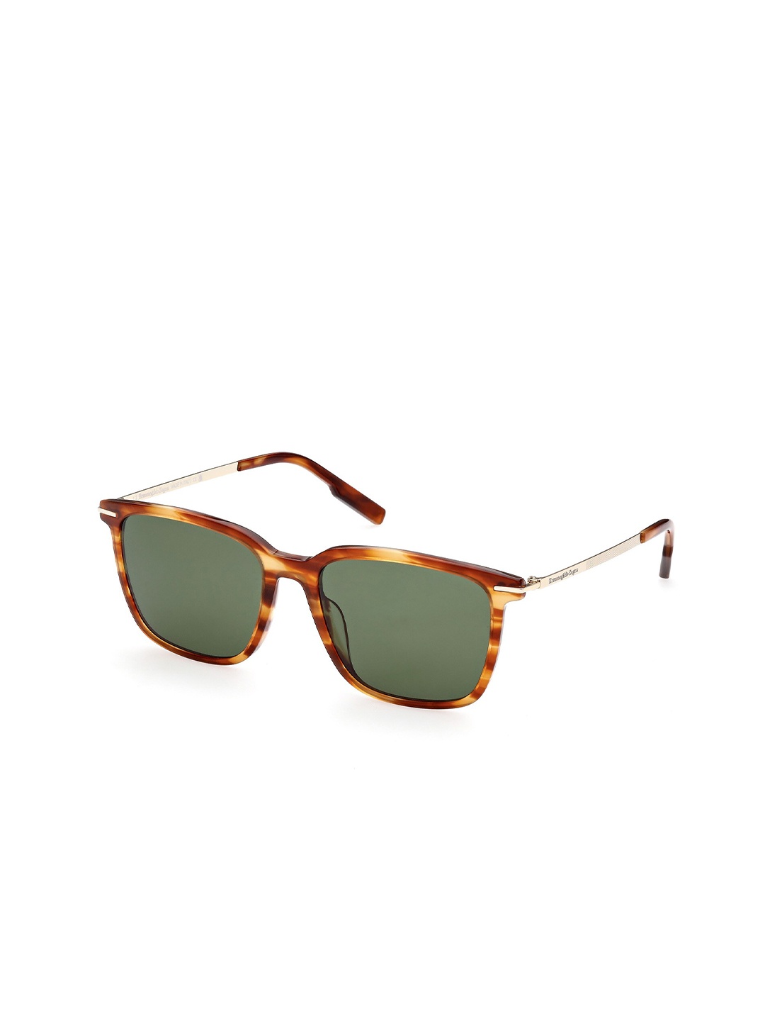 Ermenegildo Zegna Men Full Rim Square Sunglasses with UV Protected Lens- EZ0206 56 52N, Green
Ermenegildo Zegna Men Full Rim Square Sunglasses with UV Protected Lens- EZ0206 56 52N, Green