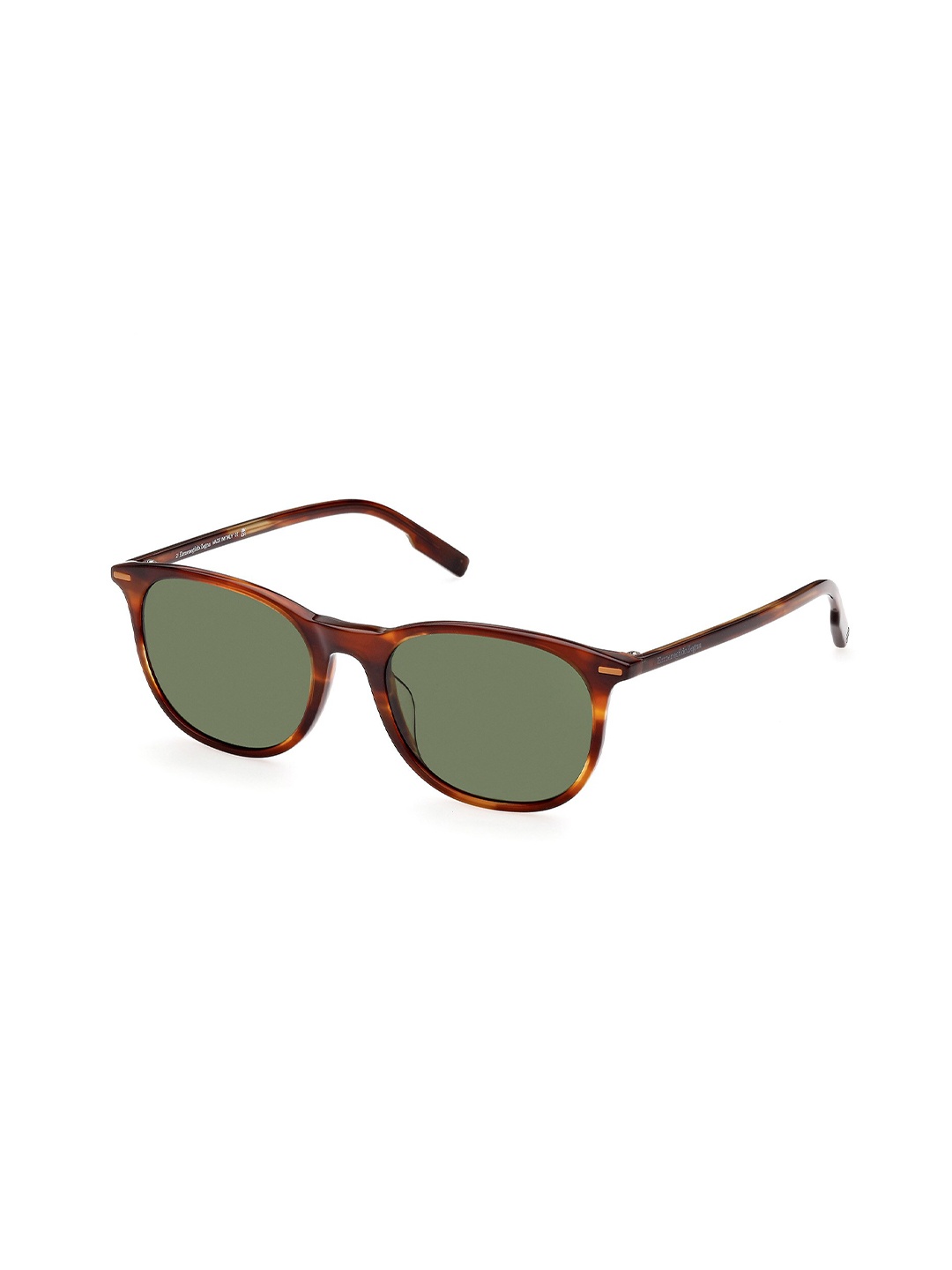 Ermenegildo Zegna Men Wayfarer Sunglasses with UV Protected Lens EZ0203 53 52N, Green
Ermenegildo Zegna Men Wayfarer Sunglasses with UV Protected Lens EZ0203 53 52N, Green