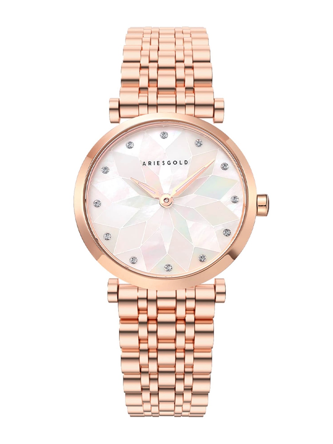 Aries Gold The Draliet Women Stainless Steel Straps Analogue Watch L 5042 RG-P2, Silver
Aries Gold The Draliet Women Stainless Steel Straps Analogue Watch L 5042 RG-P2, Silver