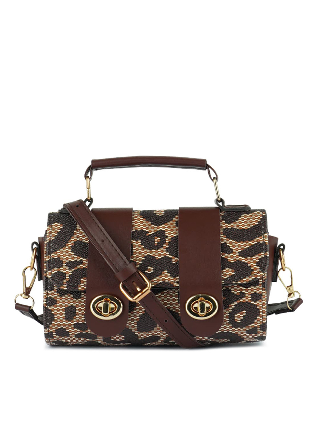 London Rag Printed Sling Bag, Brown
London Rag Printed Sling Bag, Brown