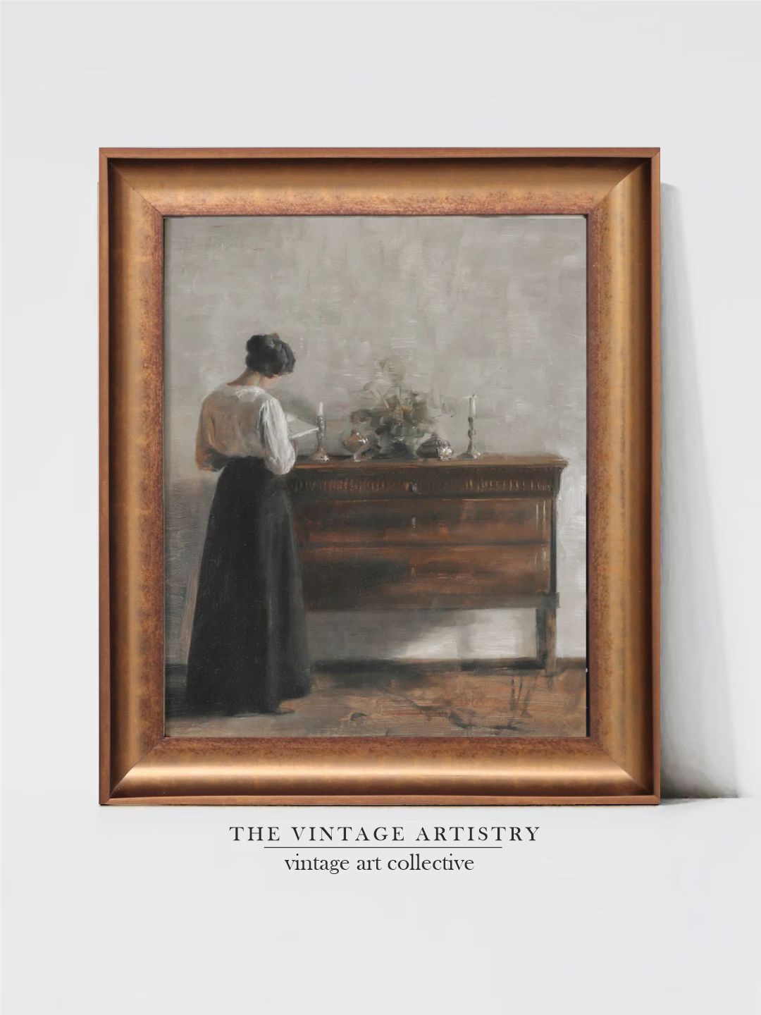 THE VINTAGE ARTISTRY Brown & Black European Portrait Painting Framed Wall Painting
THE VINTAGE ARTISTRY Brown & Black European Portrait Painting Framed Wall Painting