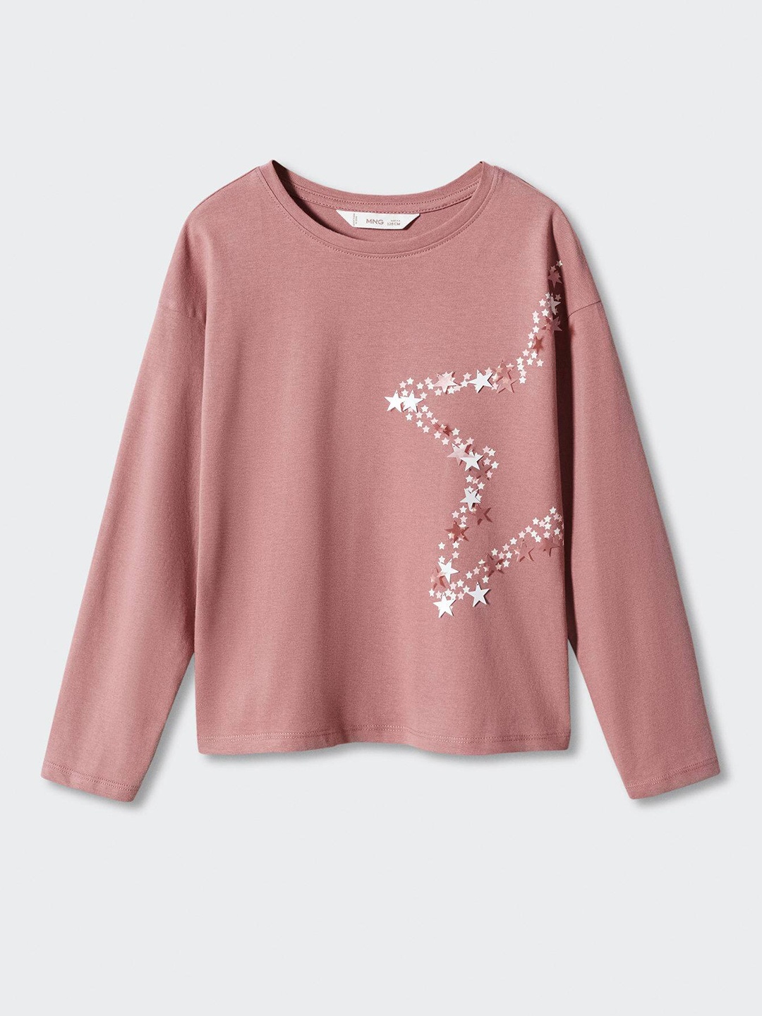 Mango Kids Girls Conversational Printed Drop-Shoulder Sleeves Pure Cotton T-shirt, Mauve
Mango Kids Girls Conversational Printed Drop-Shoulder Sleeves Pure Cotton T-shirt, Mauve