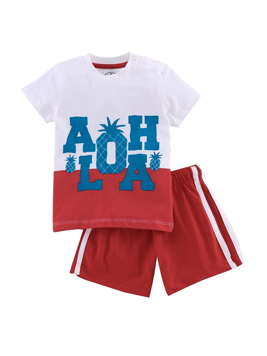 JusCubs Infant Boys Printed Pure Cotton Round Neck T-shirt with Shorts Clothing Set, White
JusCubs Infant Boys Printed Pure Cotton Round Neck T-shirt with Shorts Clothing Set, White