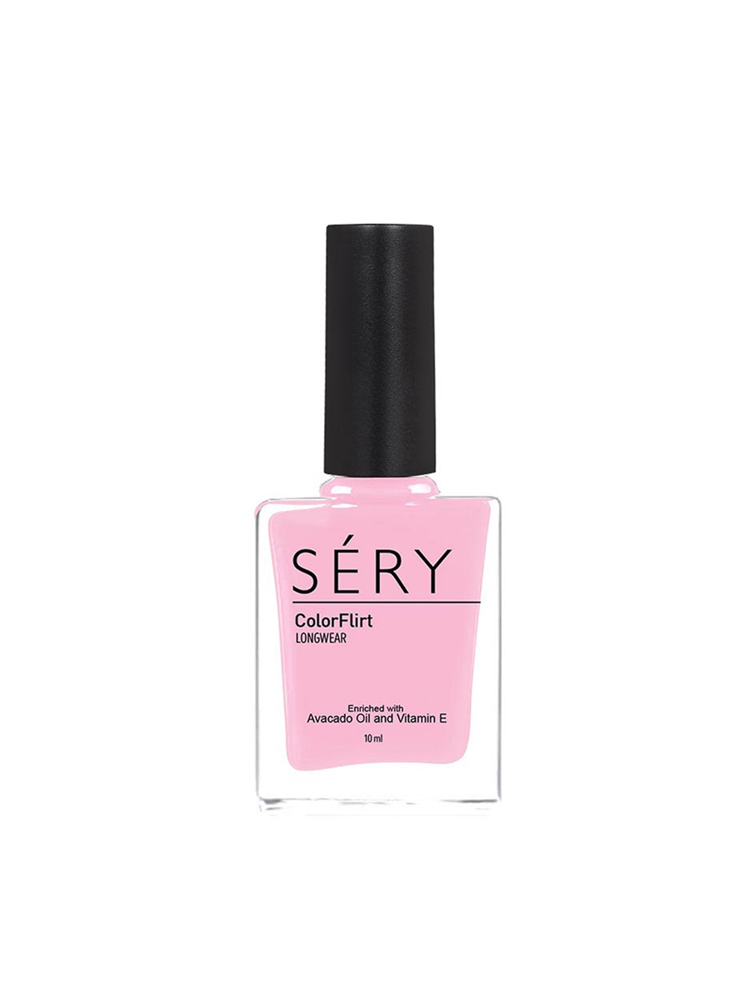 SERY Colorflirt Longwear Glossy Nail Enamel with Avacado Oil & Vitamin E 10ml- Pink Grass
SERY Colorflirt Longwear Glossy Nail Enamel with Avacado Oil & Vitamin E 10ml- Pink Grass