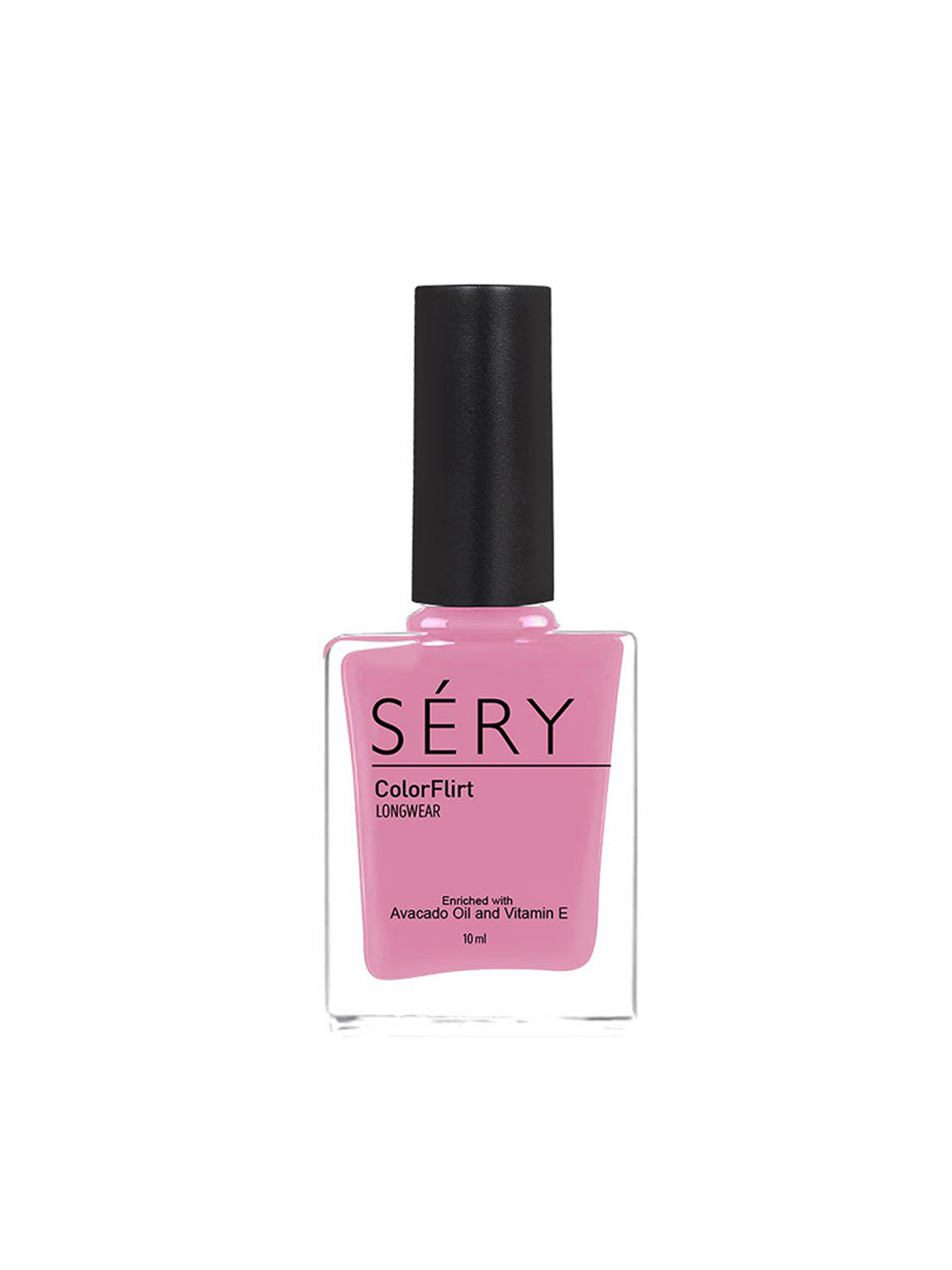 SERY Colorflirt Longwear Glossy Nail Enamel with Avacado Oil & Vitamin E 10ml- Wild Orchid, Pink
SERY Colorflirt Longwear Glossy Nail Enamel with Avacado Oil & Vitamin E 10ml- Wild Orchid, Pink