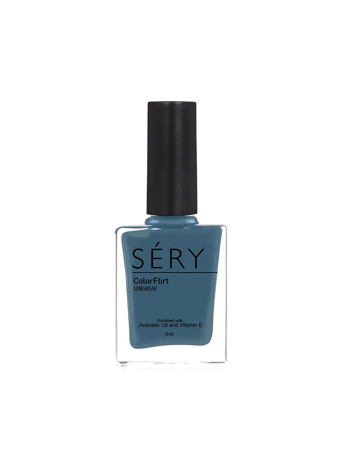 SERY Colorflirt Longwear Glossy Nail Enamel with Vit E & Avacado Oil 10 ml - Dry Sky 05, Blue
SERY Colorflirt Longwear Glossy Nail Enamel with Vit E & Avacado Oil 10 ml - Dry Sky 05, Blue
