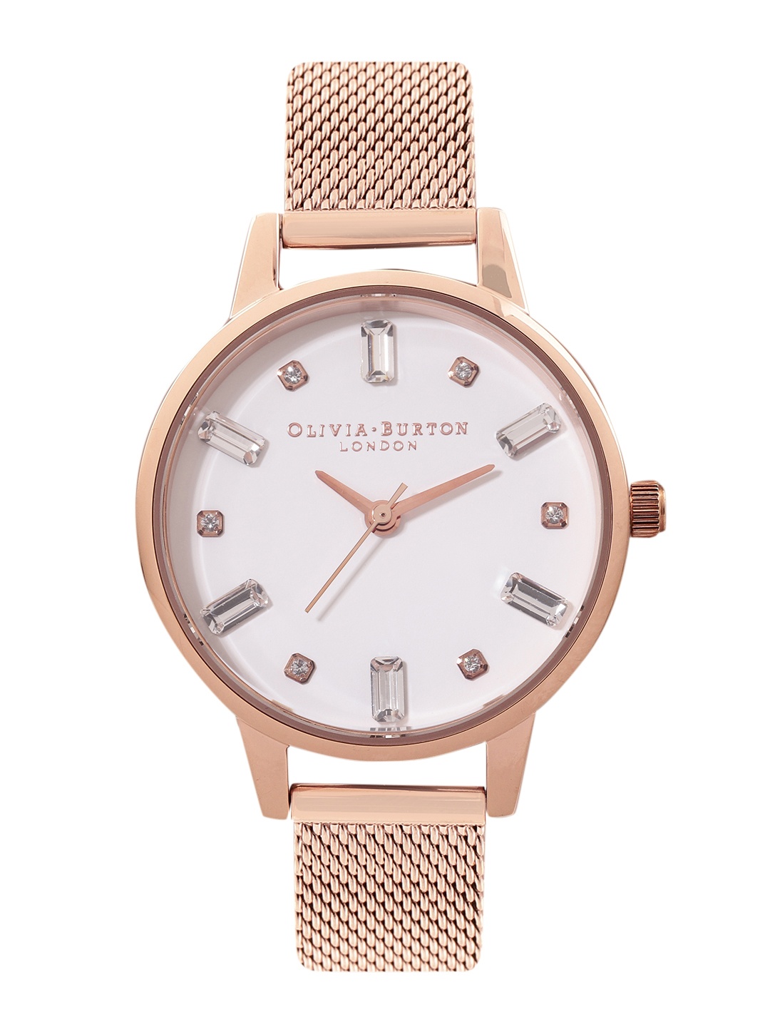 OLIVIA BURTON LONDON Women Embellished Dial Stainless Steel Bracelet Style Watch OB16BJ02, White
OLIVIA BURTON LONDON Women Embellished Dial Stainless Steel Bracelet Style Watch OB16BJ02, White