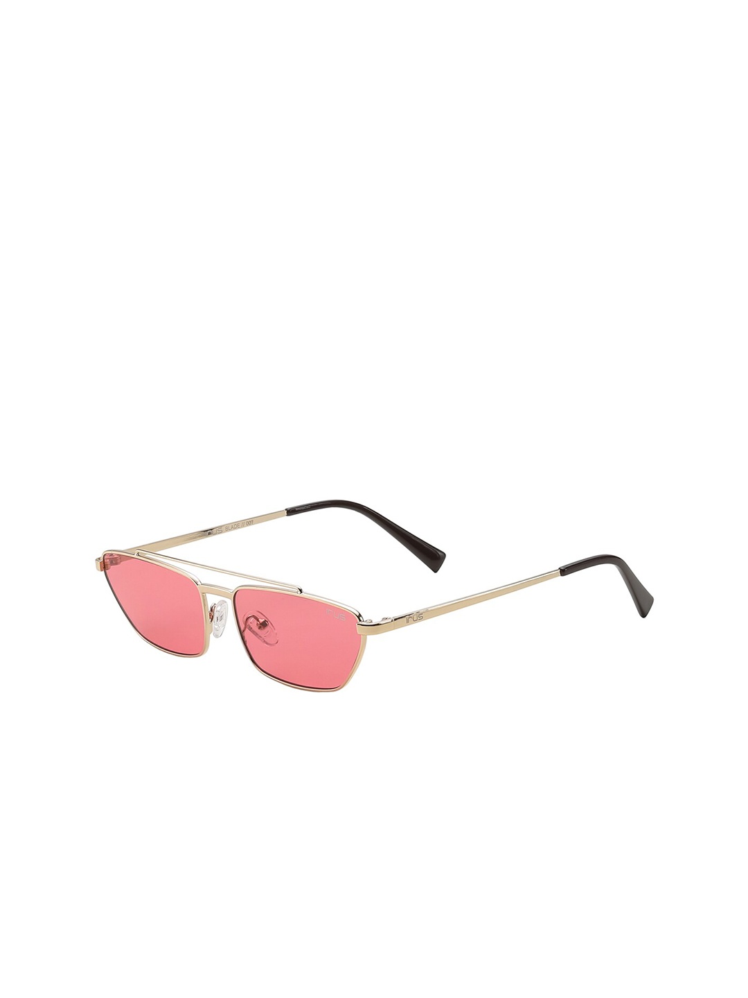 IRUS by IDEE Full Rim Rectangle Sunglasses with UV Protected Lens IRS1030C9SG-Gold, Red
IRUS by IDEE Full Rim Rectangle Sunglasses with UV Protected Lens IRS1030C9SG-Gold, Red