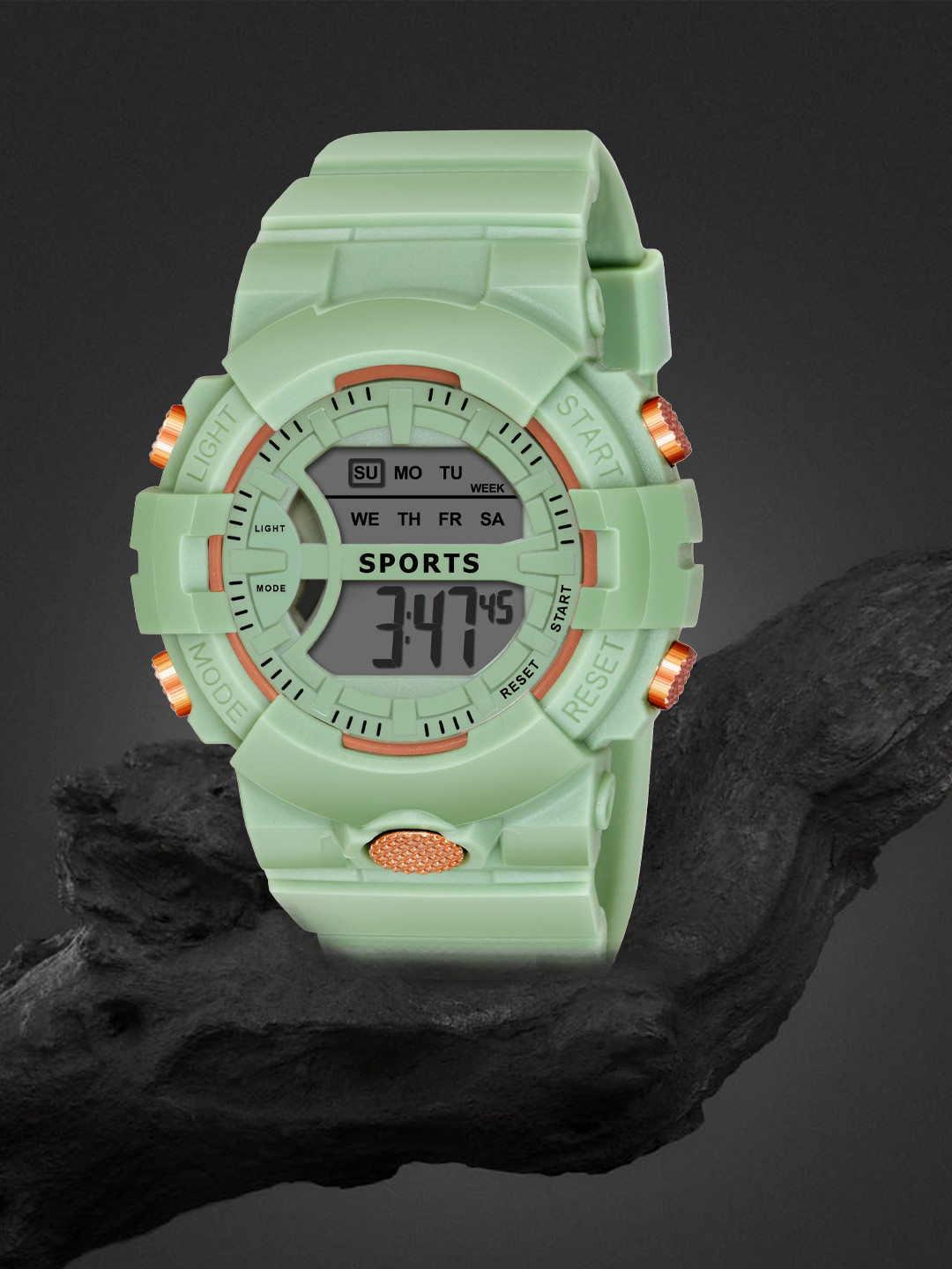 Shocknshop Kids Bracelet Style LED Backlight Digital Multi Function Watch WCH325 Green
Shocknshop Kids Bracelet Style LED Backlight Digital Multi Function Watch WCH325 Green