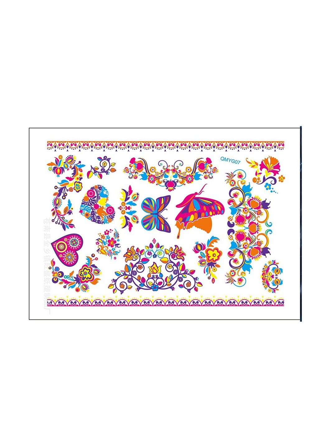 S.A.V.I. Neon UV Temporary Waterproof Glow In the Dark Tattoo Stickers- Multicoloured, Multi
S.A.V.I. Neon UV Temporary Waterproof Glow In the Dark Tattoo Stickers- Multicoloured, Multi