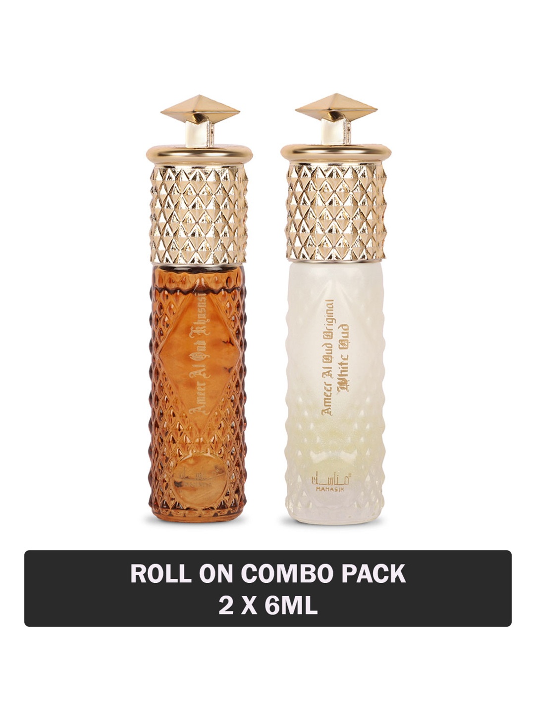 MANASIK Men Set of 2 Attars 6ml Each-Ameer Al Oud Khusnsi & Ameer Al Oud Original White
MANASIK Men Set of 2 Attars 6ml Each-Ameer Al Oud Khusnsi & Ameer Al Oud Original White
