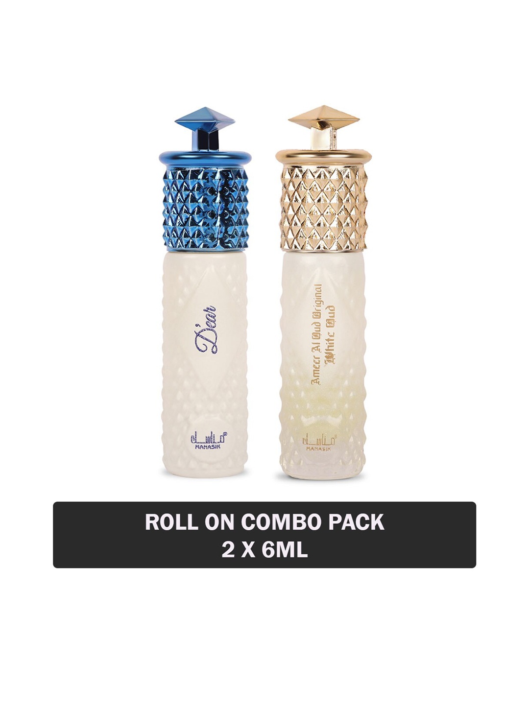 MANASIK Set Of 2 Ameer Al Oud Original White Oud - D'ear Long Lasting Attar 6 ml Each
MANASIK Set Of 2 Ameer Al Oud Original White Oud - D'ear Long Lasting Attar 6 ml Each