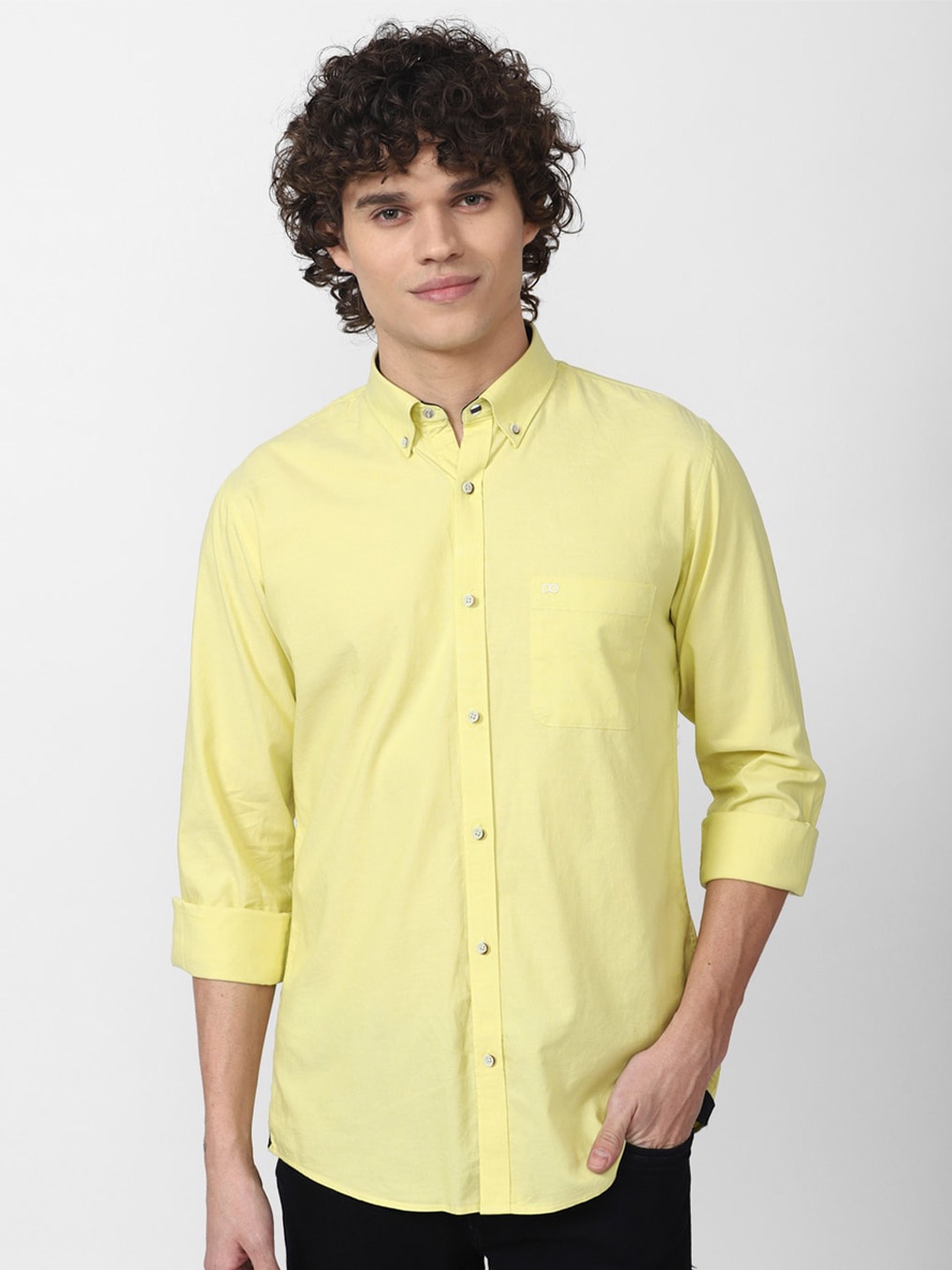 Peter England Casuals Spread Collar Pure Cotton Slim Fit Opaque Casual Shirt, Yellow
Peter England Casuals Spread Collar Pure Cotton Slim Fit Opaque Casual Shirt, Yellow