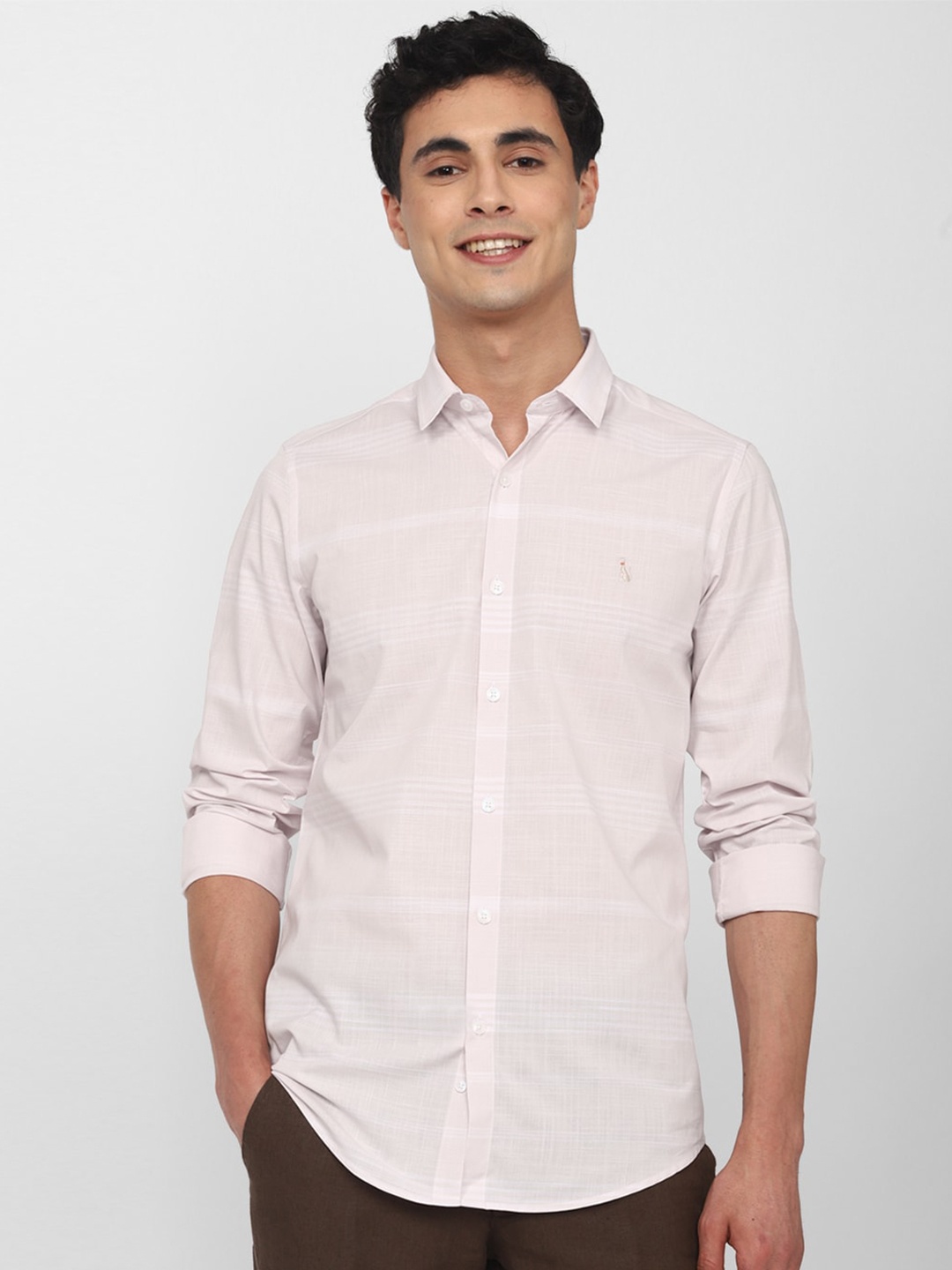 SIMON CARTER LONDON Men Slim Fit Horizontal Stripes Striped Pure Cotton Casual Shirt, Cream
SIMON CARTER LONDON Men Slim Fit Horizontal Stripes Striped Pure Cotton Casual Shirt, Cream