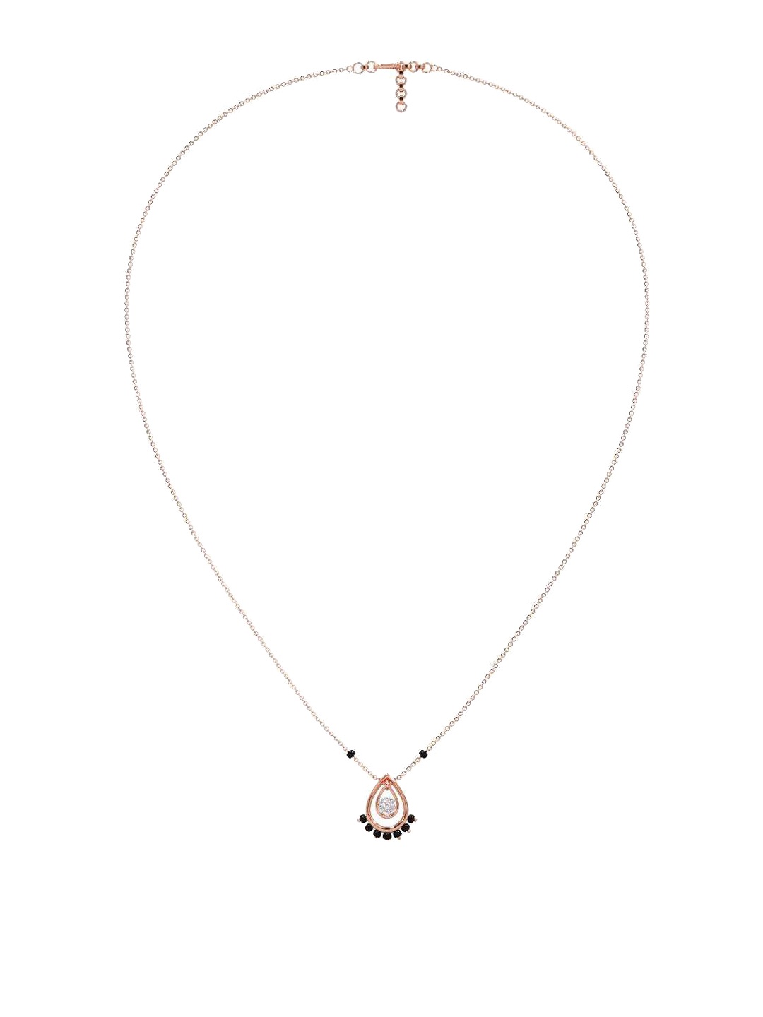 CANDERE A KALYAN JEWELLERS COMPANY 14KT Rose Gold Diamond-Studded Pendant with Chain
CANDERE A KALYAN JEWELLERS COMPANY 14KT Rose Gold Diamond-Studded Pendant with Chain