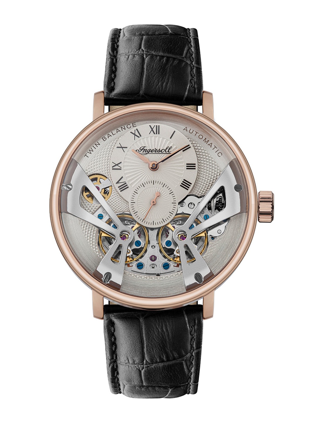 Ingersoll The Tennessee Men Leather Straps Analogue Automatic Motion Powered Watch I13101, Grey
Ingersoll The Tennessee Men Leather Straps Analogue Automatic Motion Powered Watch I13101, Grey