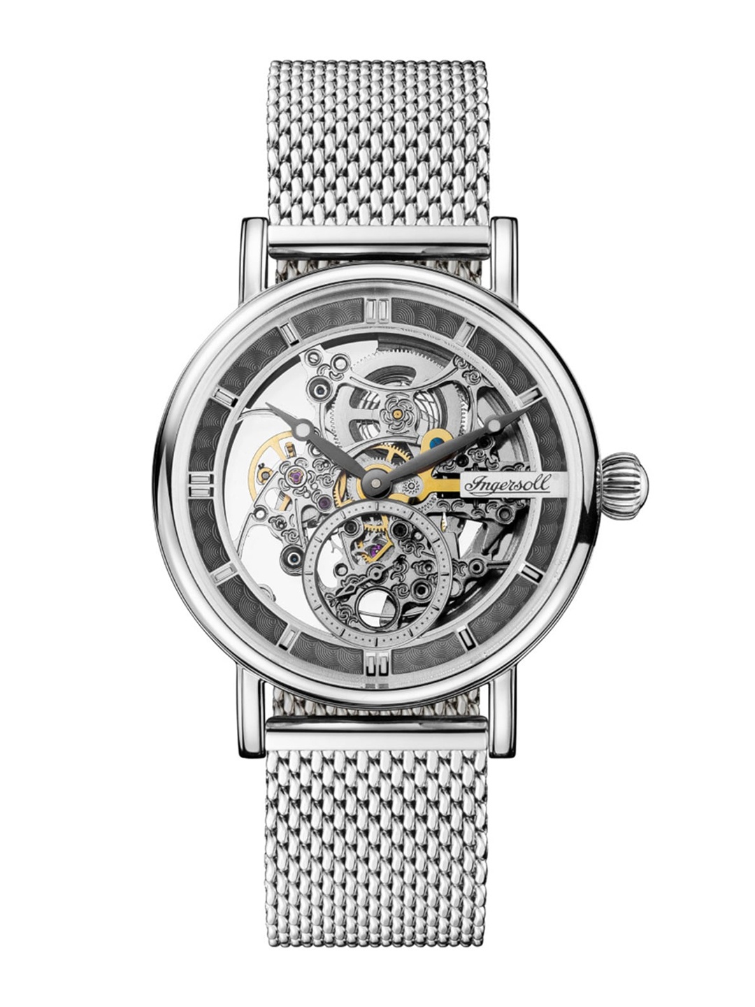 Ingersoll The Herald Men Stainless Steel Straps Automatic Motion Powered Watch I00405B, Grey
Ingersoll The Herald Men Stainless Steel Straps Automatic Motion Powered Watch I00405B, Grey