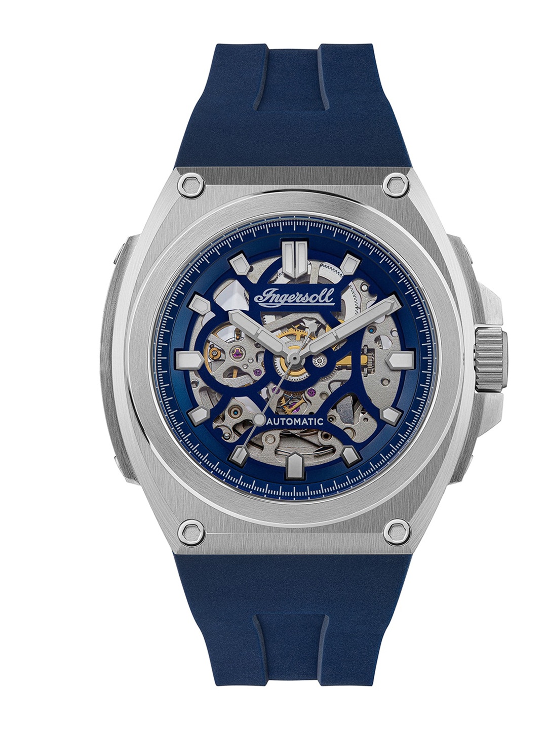 Ingersoll The Motion Men Straps Analogue Automatic Motion Powered Watch I11704, Blue
Ingersoll The Motion Men Straps Analogue Automatic Motion Powered Watch I11704, Blue