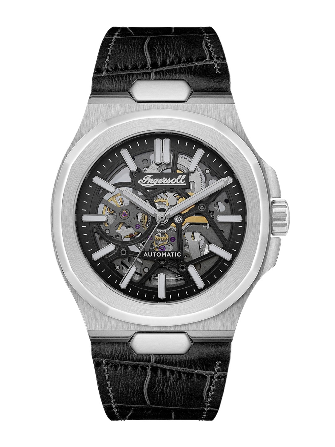 Ingersoll The Catalina Men Leather Straps Analogue Automatic Motion Powered Watch I12502, Black
Ingersoll The Catalina Men Leather Straps Analogue Automatic Motion Powered Watch I12502, Black