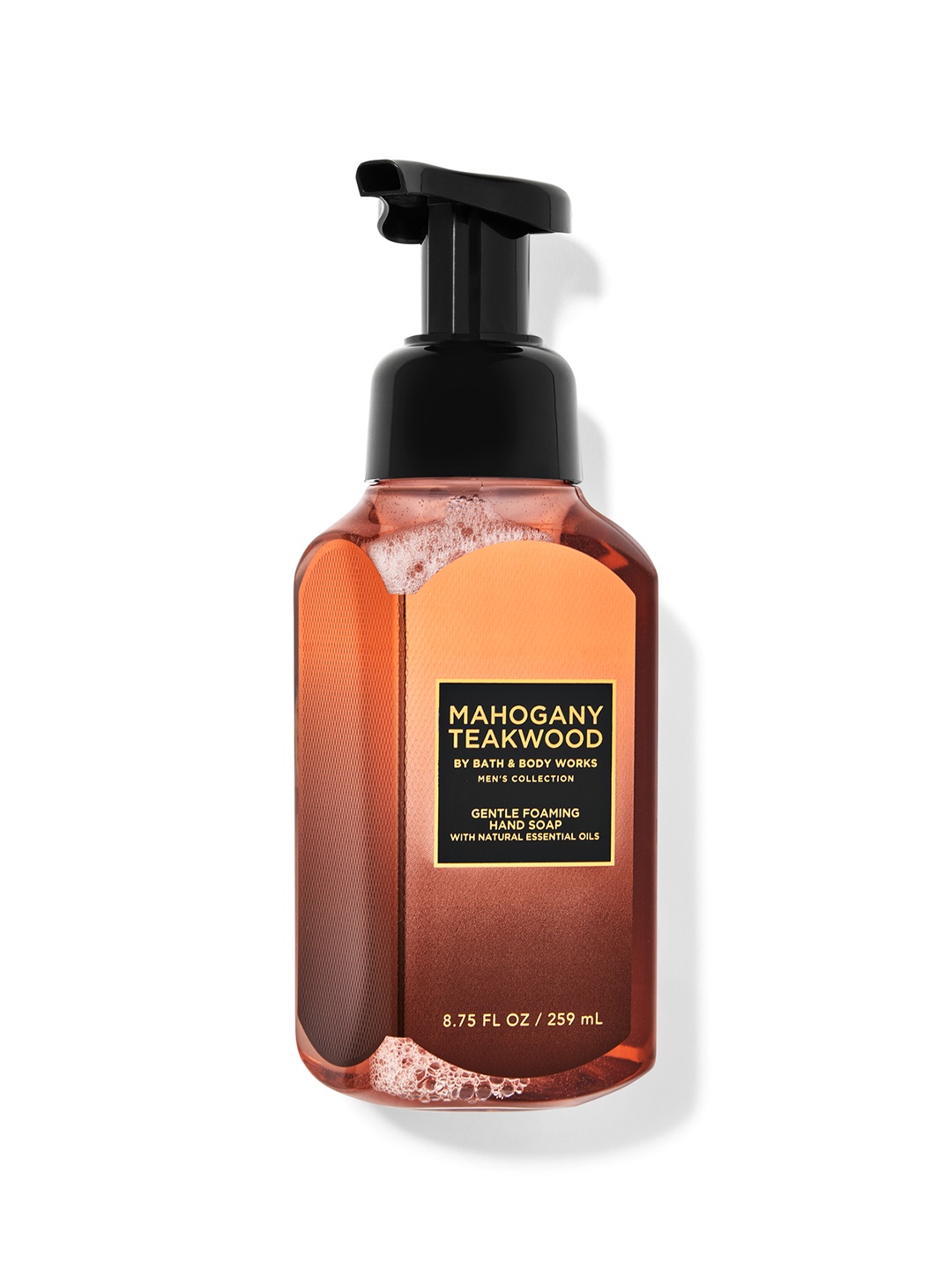 Bath & Body Works Mens Collection Mahogany Teakwood Gentle Foaming Hand Soap - 259ml, Brown
Bath & Body Works Mens Collection Mahogany Teakwood Gentle Foaming Hand Soap - 259ml, Brown