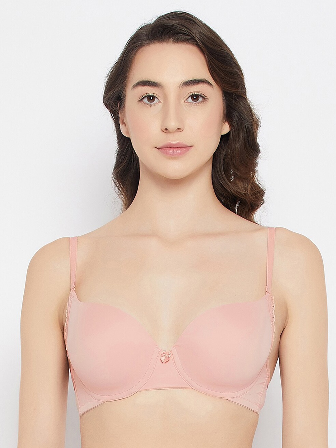 Clovia Lightly Padded Underwired Full Coverage All Day Comfort Multiway Cut & Sew Bra, Pink
Clovia Lightly Padded Underwired Full Coverage All Day Comfort Multiway Cut & Sew Bra, Pink