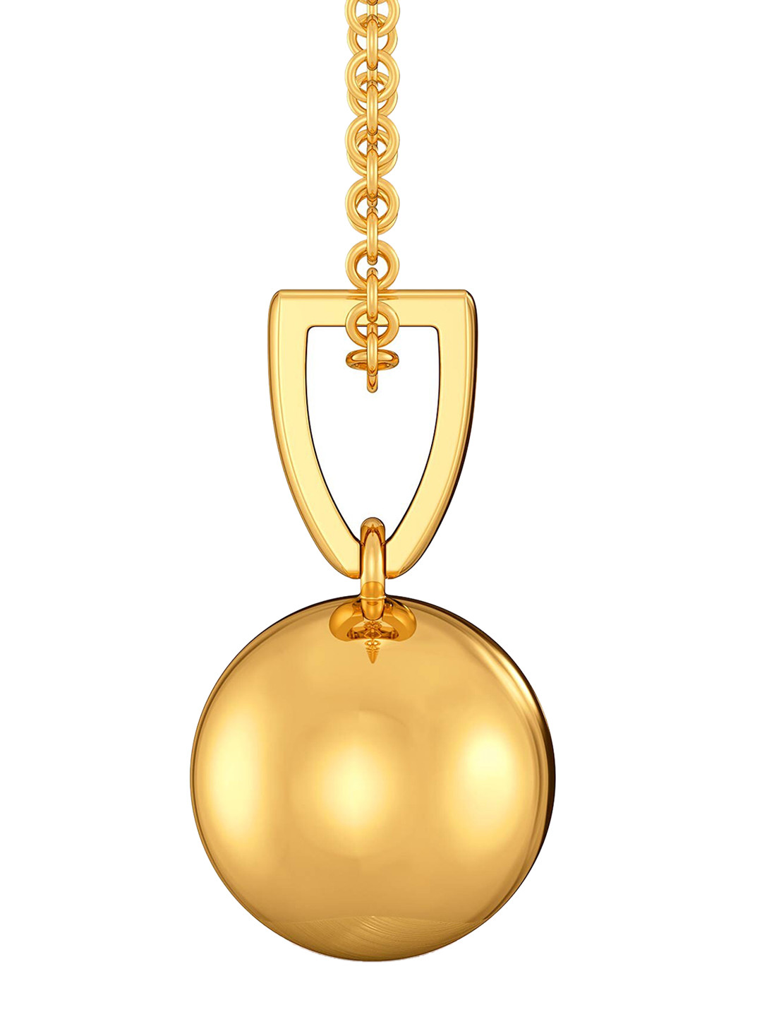 MELORRA Orb Occasion 18KT Gold Ball Shaped Pendant 
MELORRA Orb Occasion 18KT Gold Ball Shaped Pendant