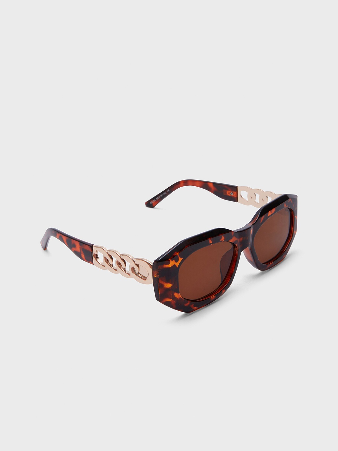 20Dresses Women Rectangle Chain Link Acrylic Sunglasses With Regular Lens SG010747, Brown
20Dresses Women Rectangle Chain Link Acrylic Sunglasses With Regular Lens SG010747, Brown