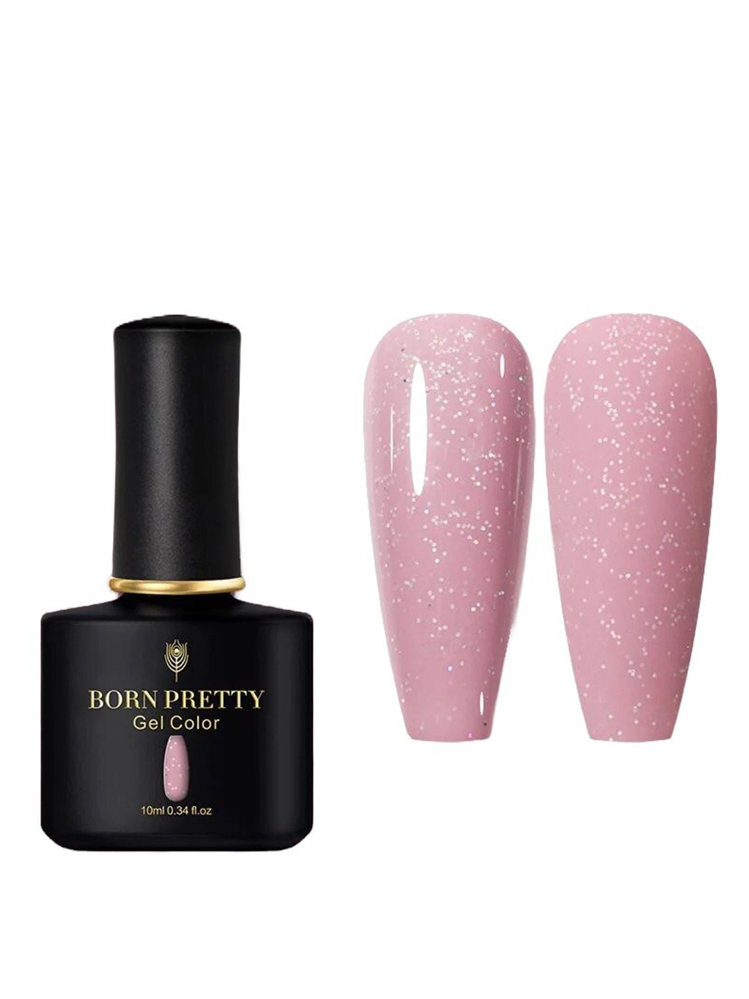 BORN PRETTY Black Spar Series Glossy UV LED Color Gel Nail Polish 10ml- Shade BP135, Pink
BORN PRETTY Black Spar Series Glossy UV LED Color Gel Nail Polish 10ml- Shade BP135, Pink
