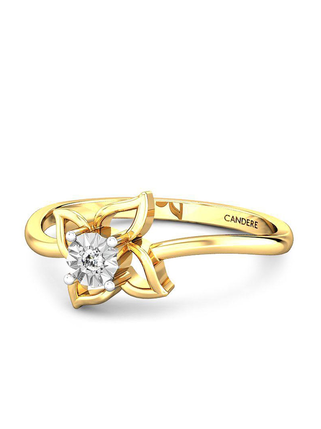 CANDERE A KALYAN JEWELLERS COMPANY 14KT BIS Hallmark Gold Diamond Ring - 1.28g, Yellow
CANDERE A KALYAN JEWELLERS COMPANY 14KT BIS Hallmark Gold Diamond Ring - 1.28g, Yellow