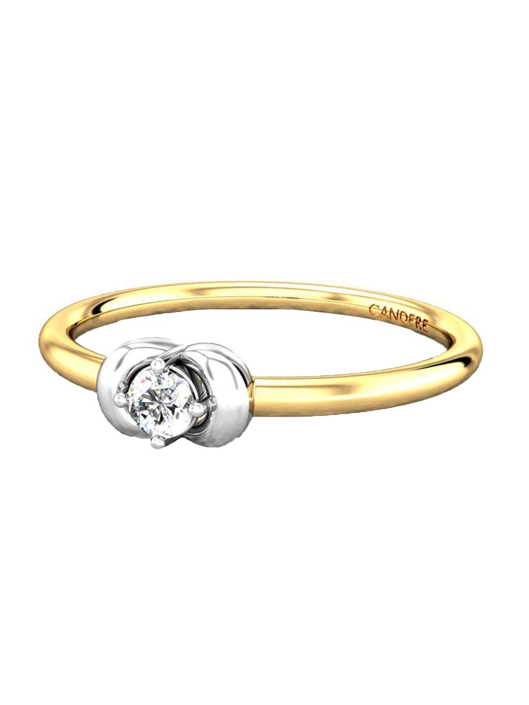 CANDERE A KALYAN JEWELLERS COMPANY 18KT Gold Diamond Finger Ring, Yellow
CANDERE A KALYAN JEWELLERS COMPANY 18KT Gold Diamond Finger Ring, Yellow
